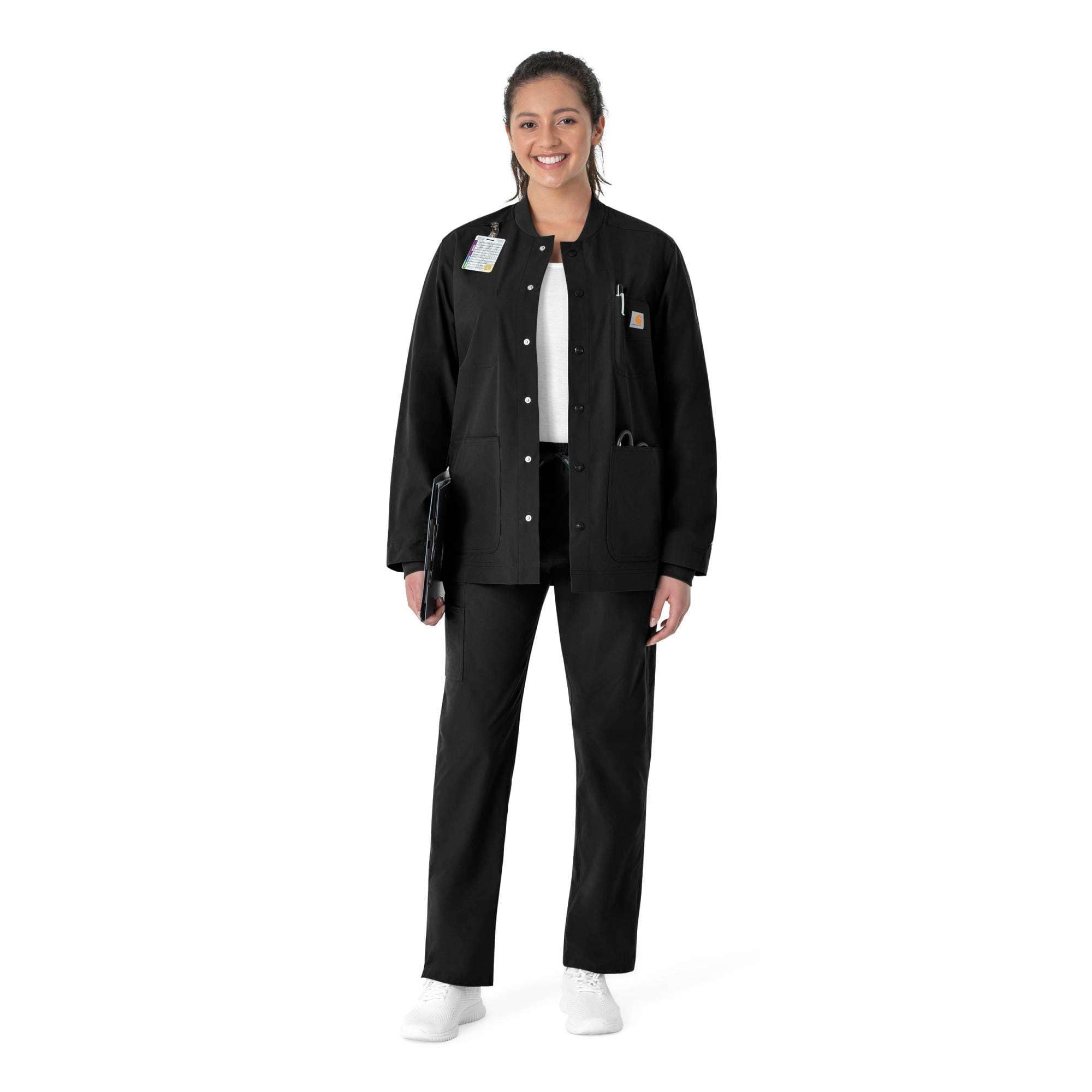 Unisex force essentials chore scrub coat