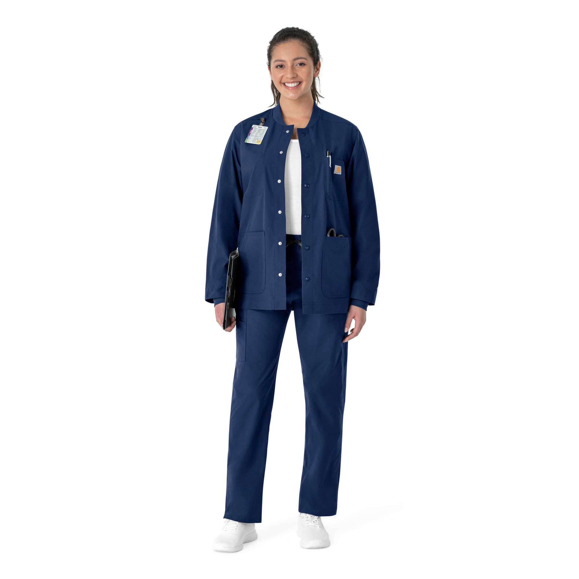Unisex force essentials chore scrub coat