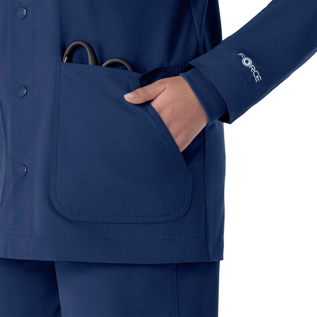Unisex force essentials chore scrub coat