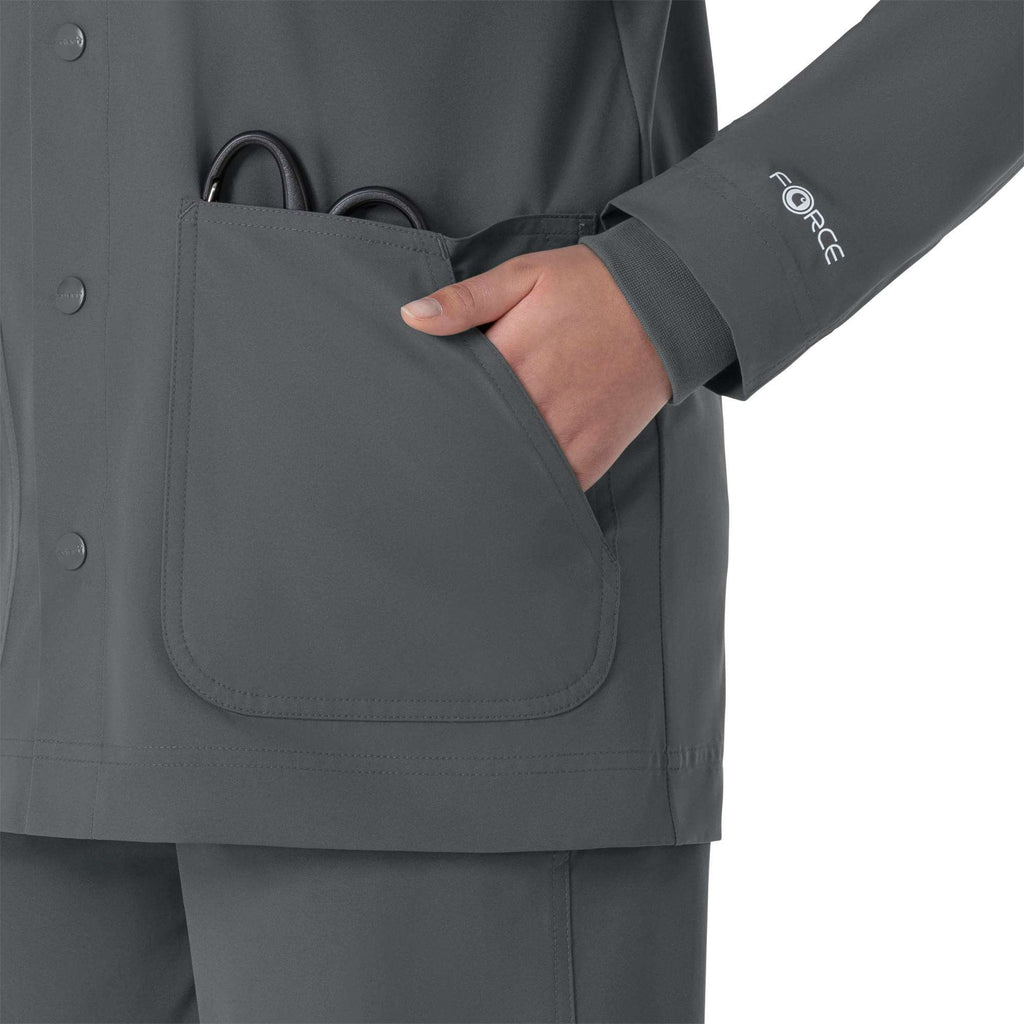 Unisex force essentials chore scrub coat
