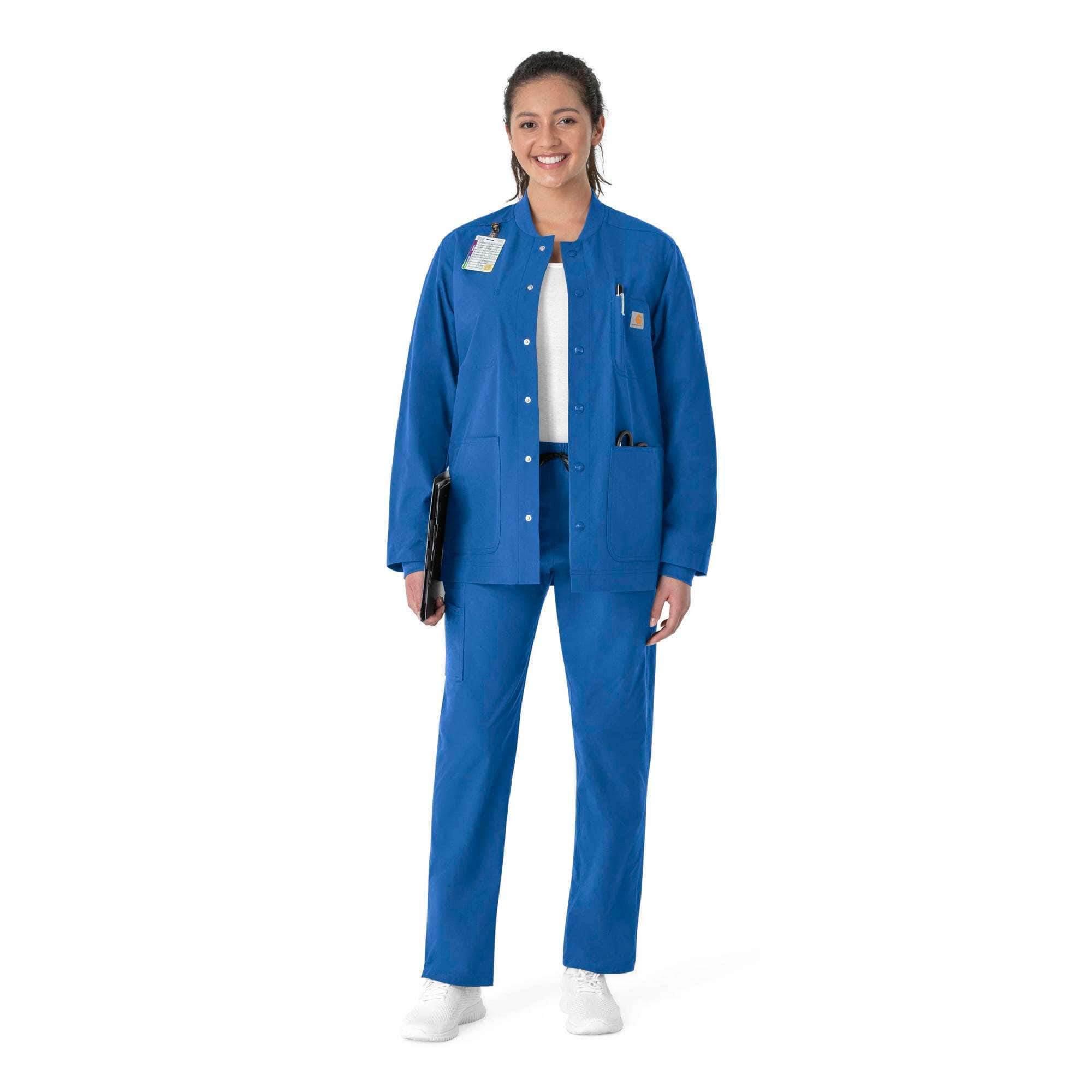 Unisex force essentials chore scrub coat