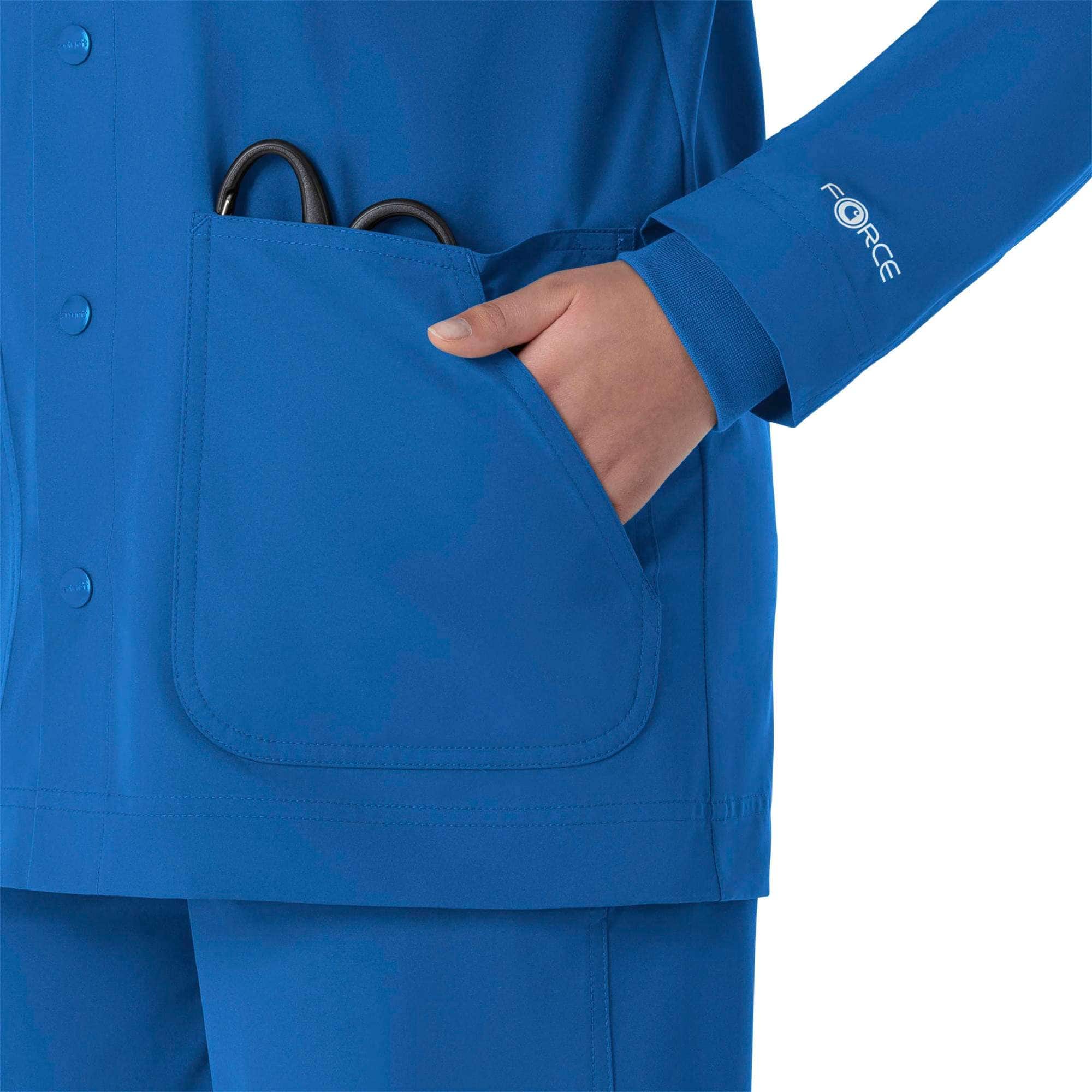 Unisex force essentials chore scrub coat