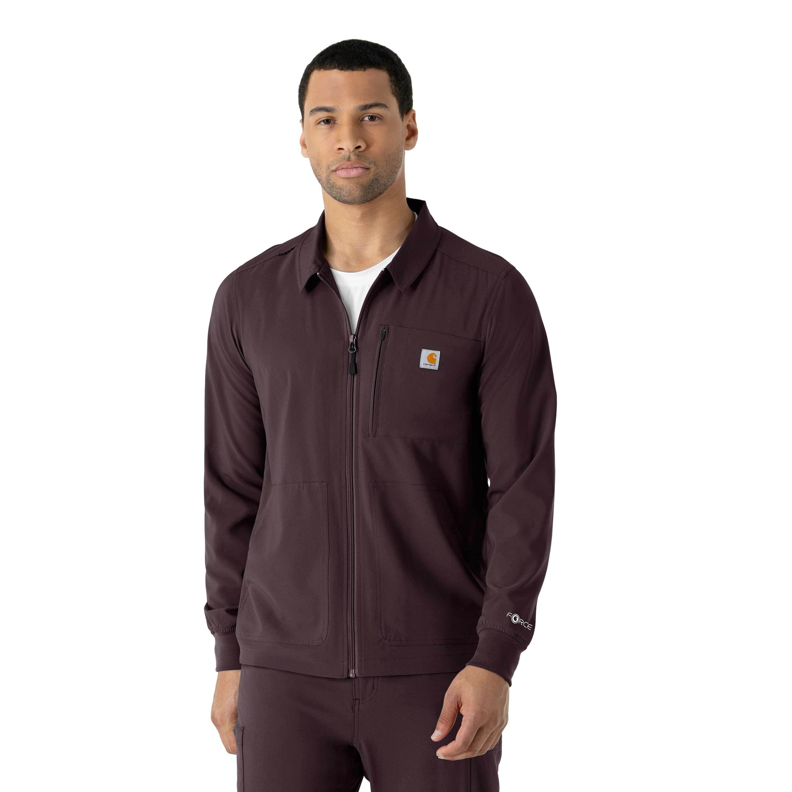 Force cross-flex lightweight scrub jacket