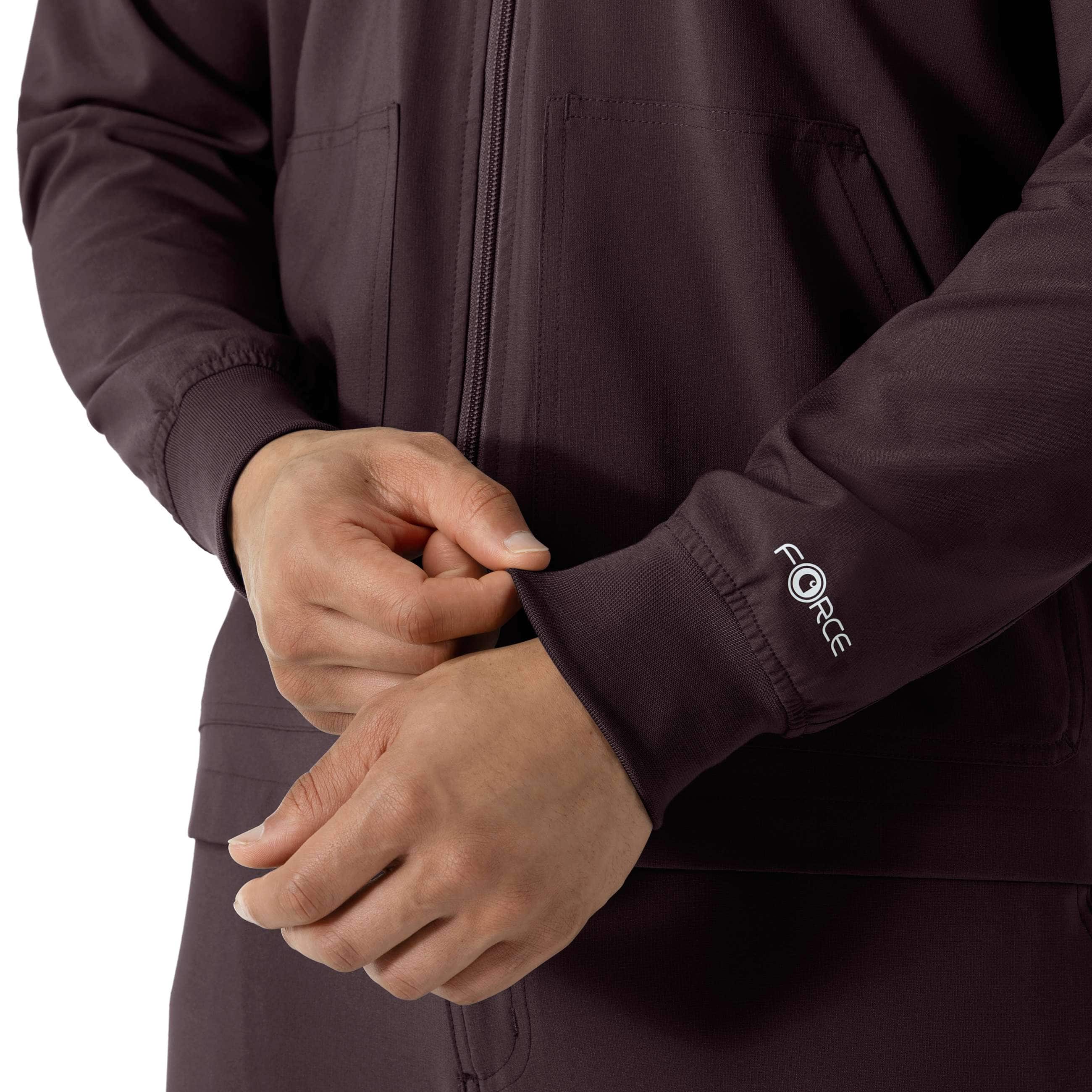 Force cross-flex lightweight scrub jacket