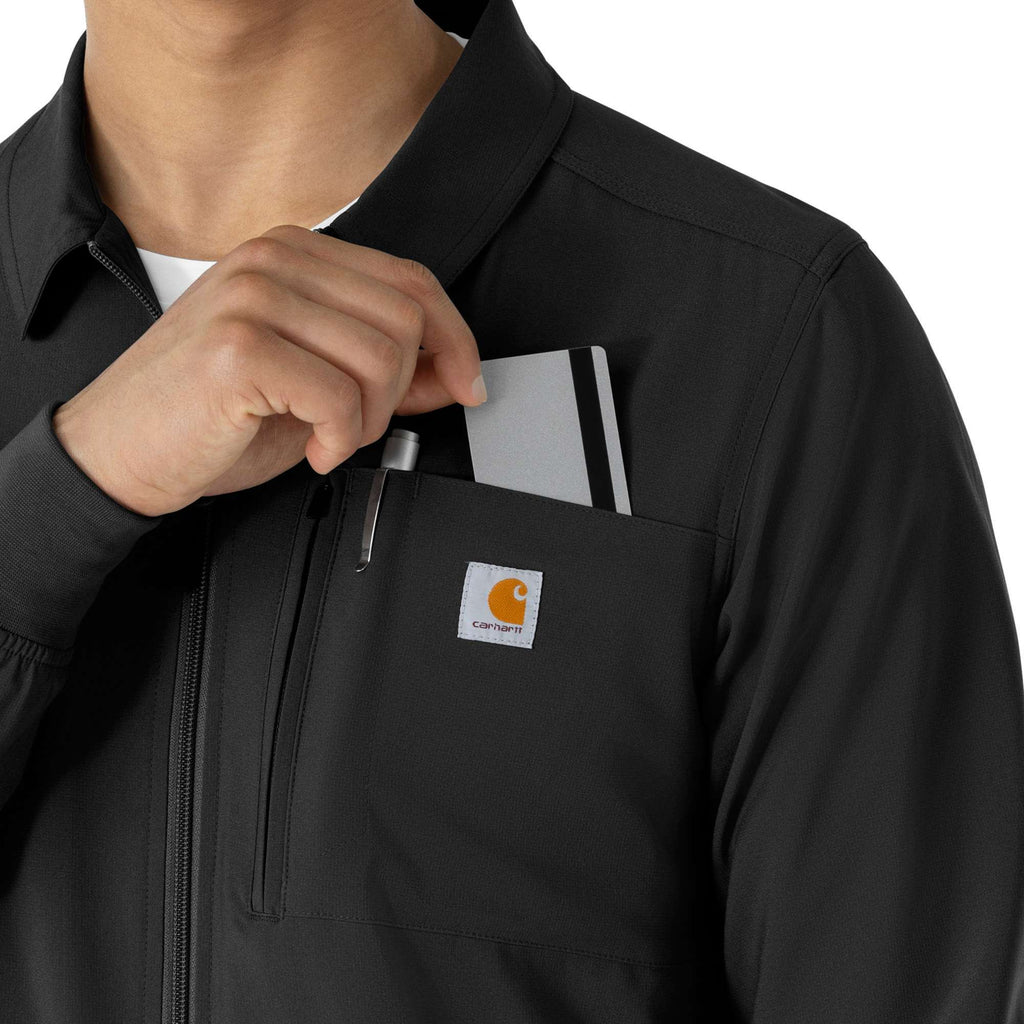 Force cross-flex lightweight scrub jacket