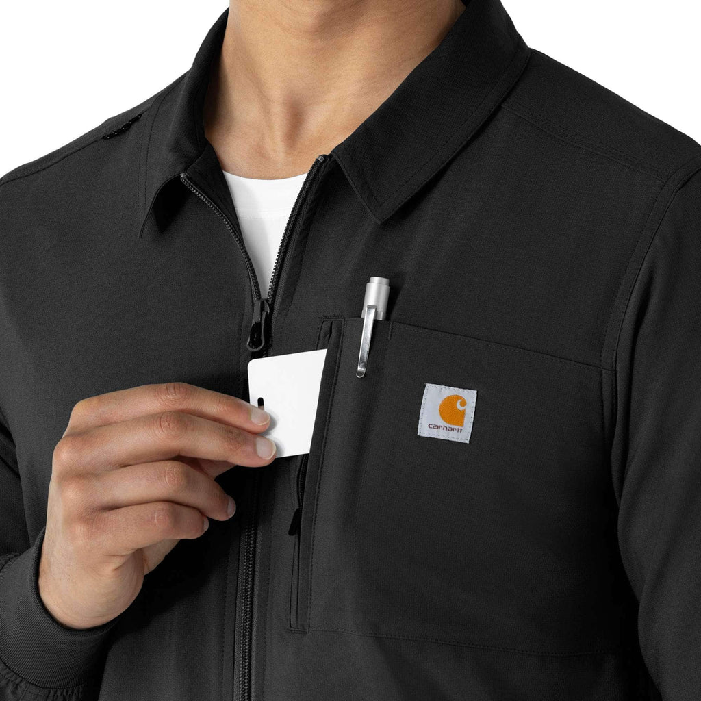 Force cross-flex lightweight scrub jacket