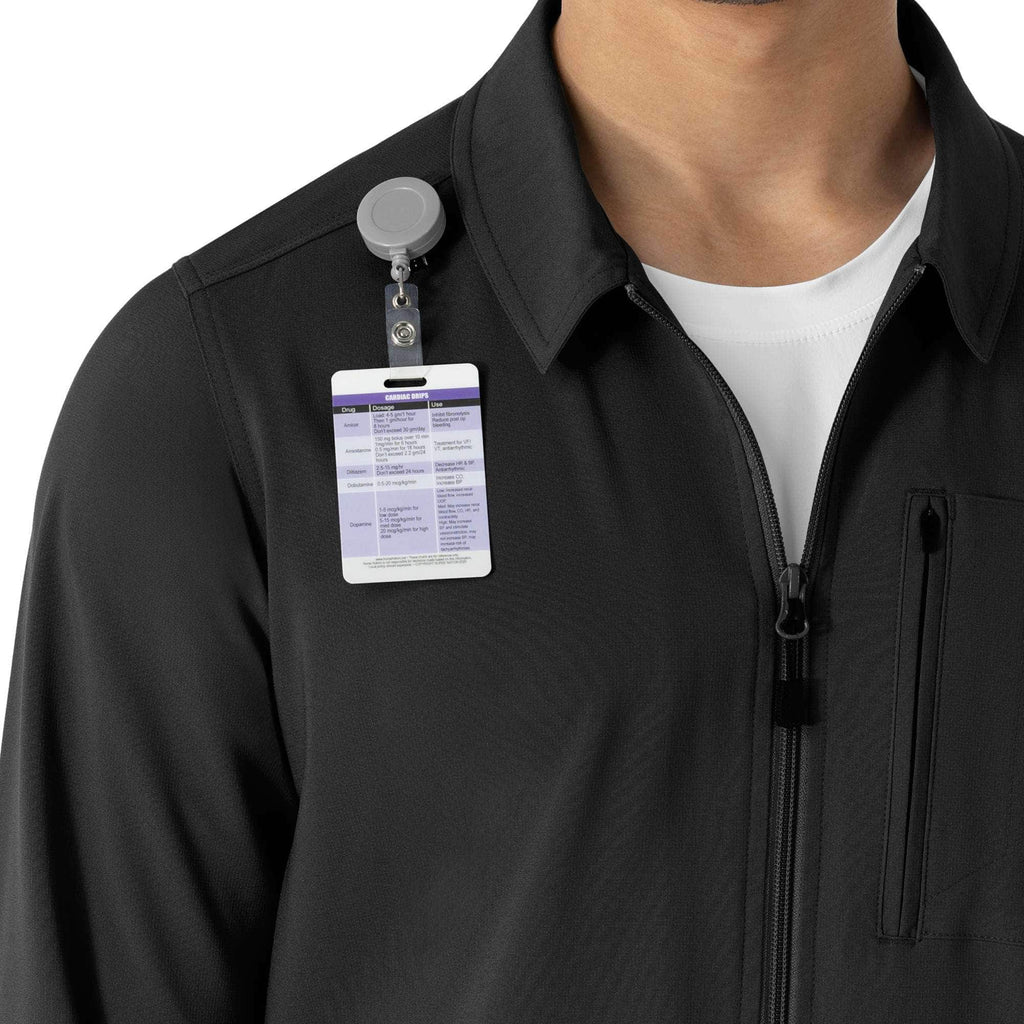 Force cross-flex lightweight scrub jacket