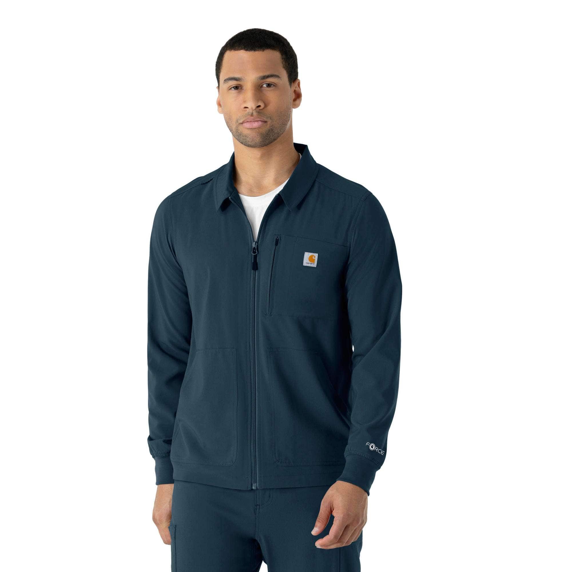 Force cross-flex lightweight scrub jacket
