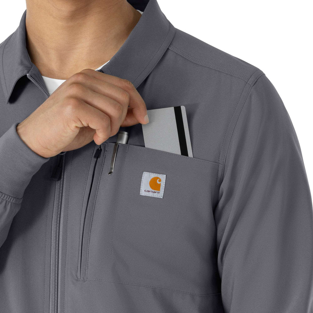 Force cross-flex lightweight scrub jacket
