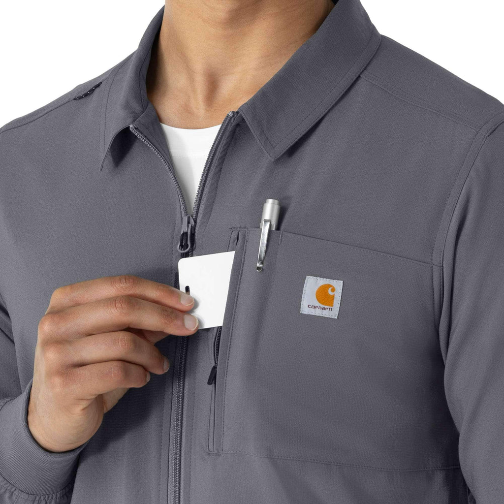 Force cross-flex lightweight scrub jacket