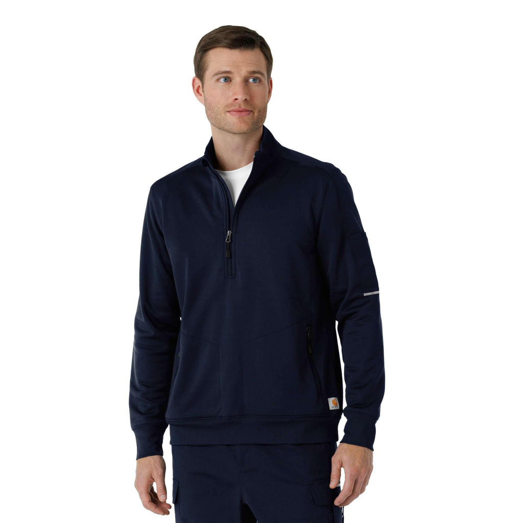 Rugged flex® rscu scrub half zip