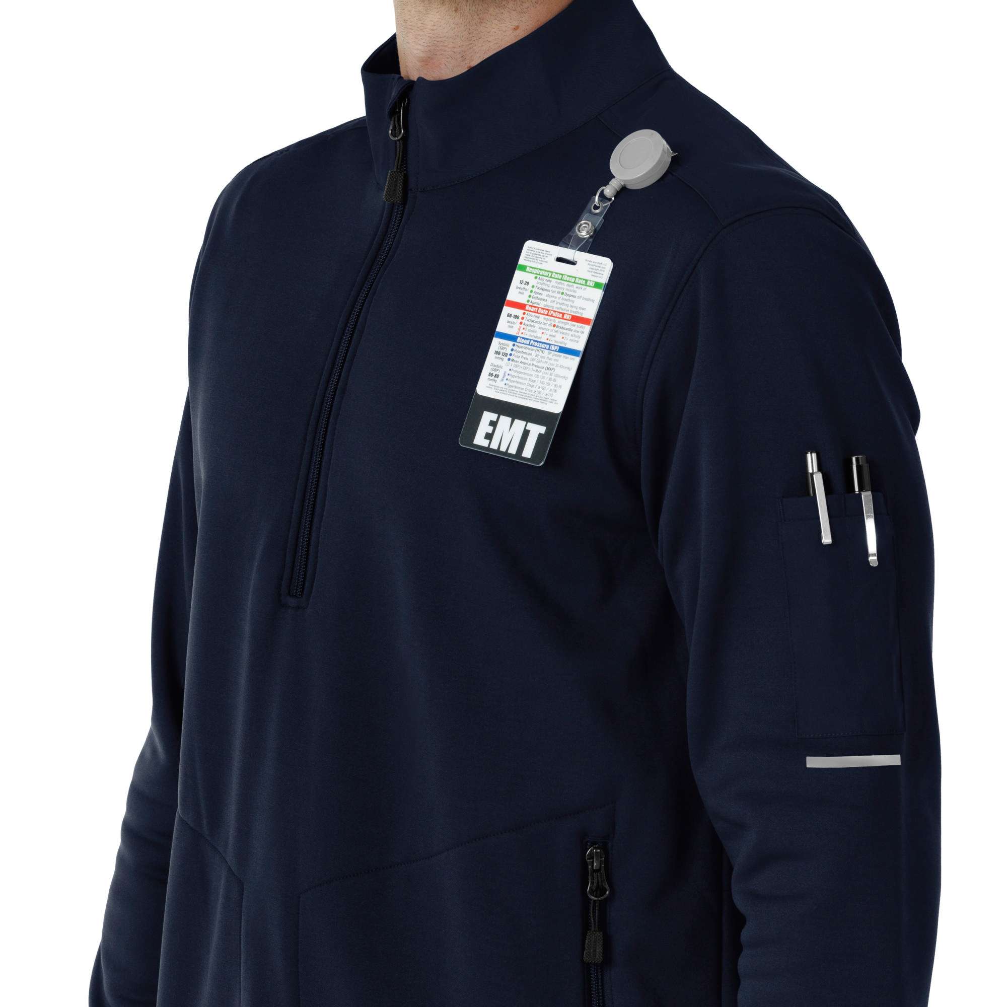 Rugged flex® rscu scrub half zip