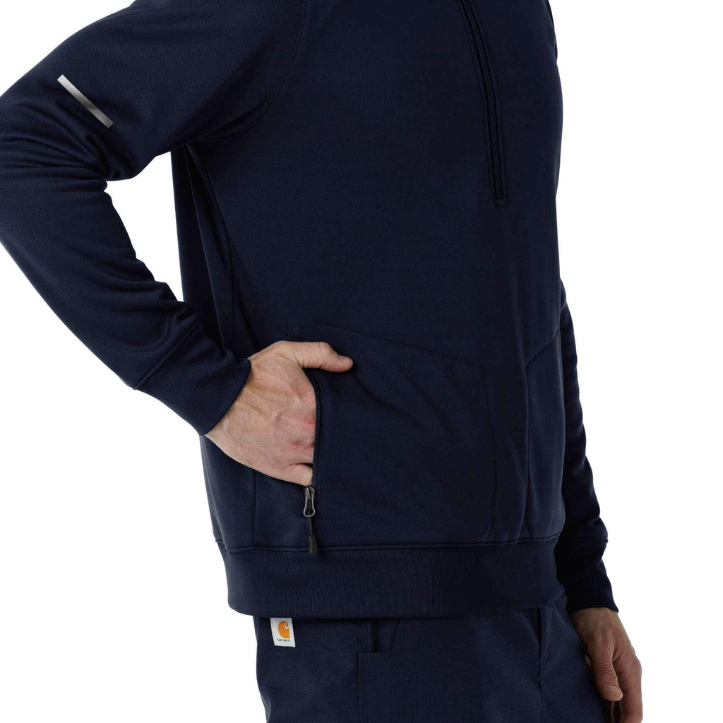 Rugged flex® rscu scrub half zip