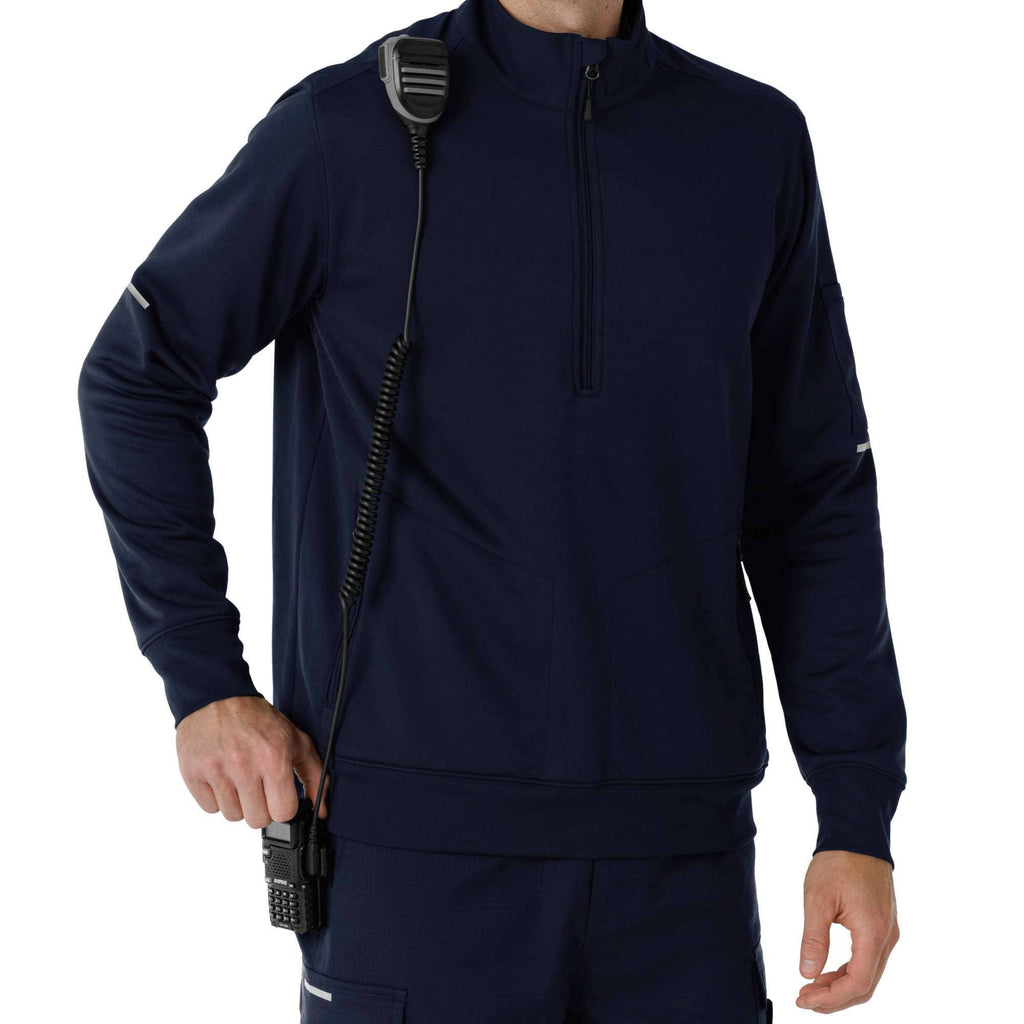 Rugged flex® rscu scrub half zip