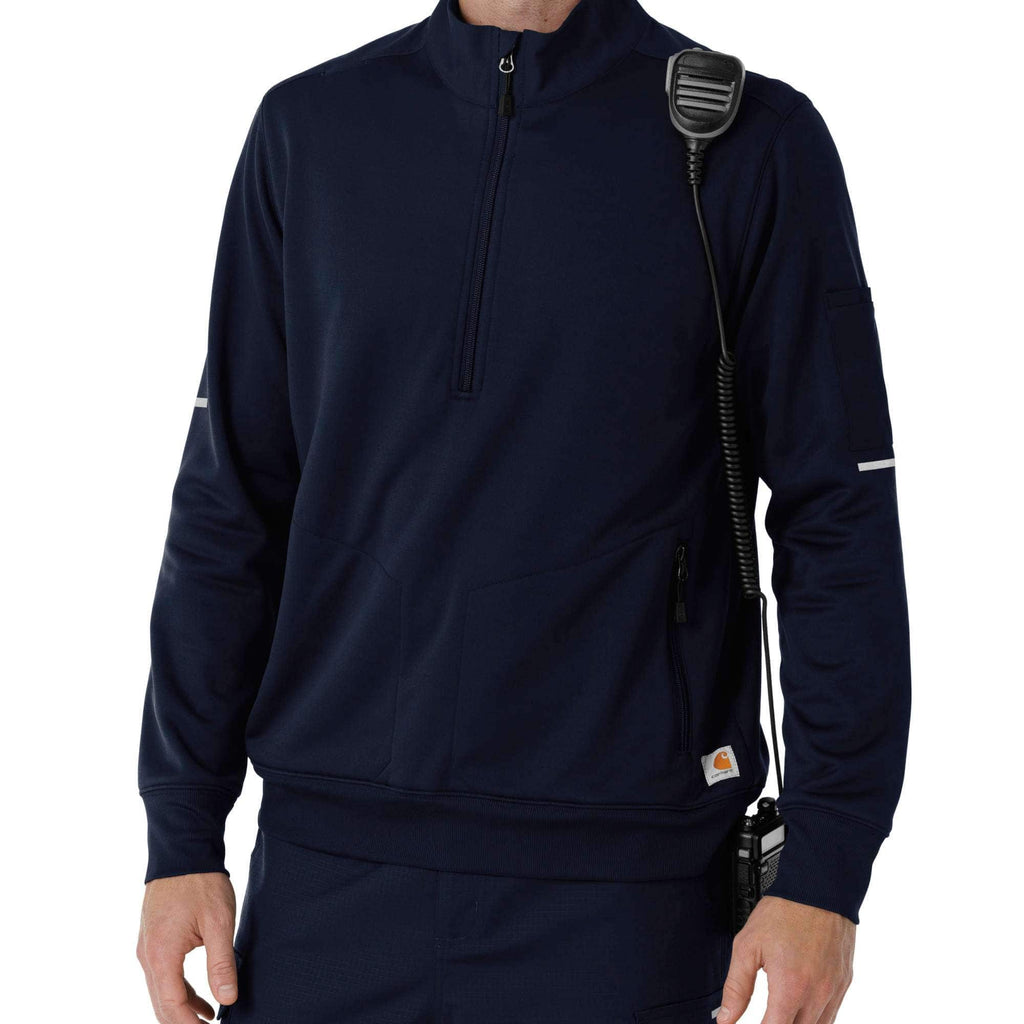 Rugged flex® rscu scrub half zip