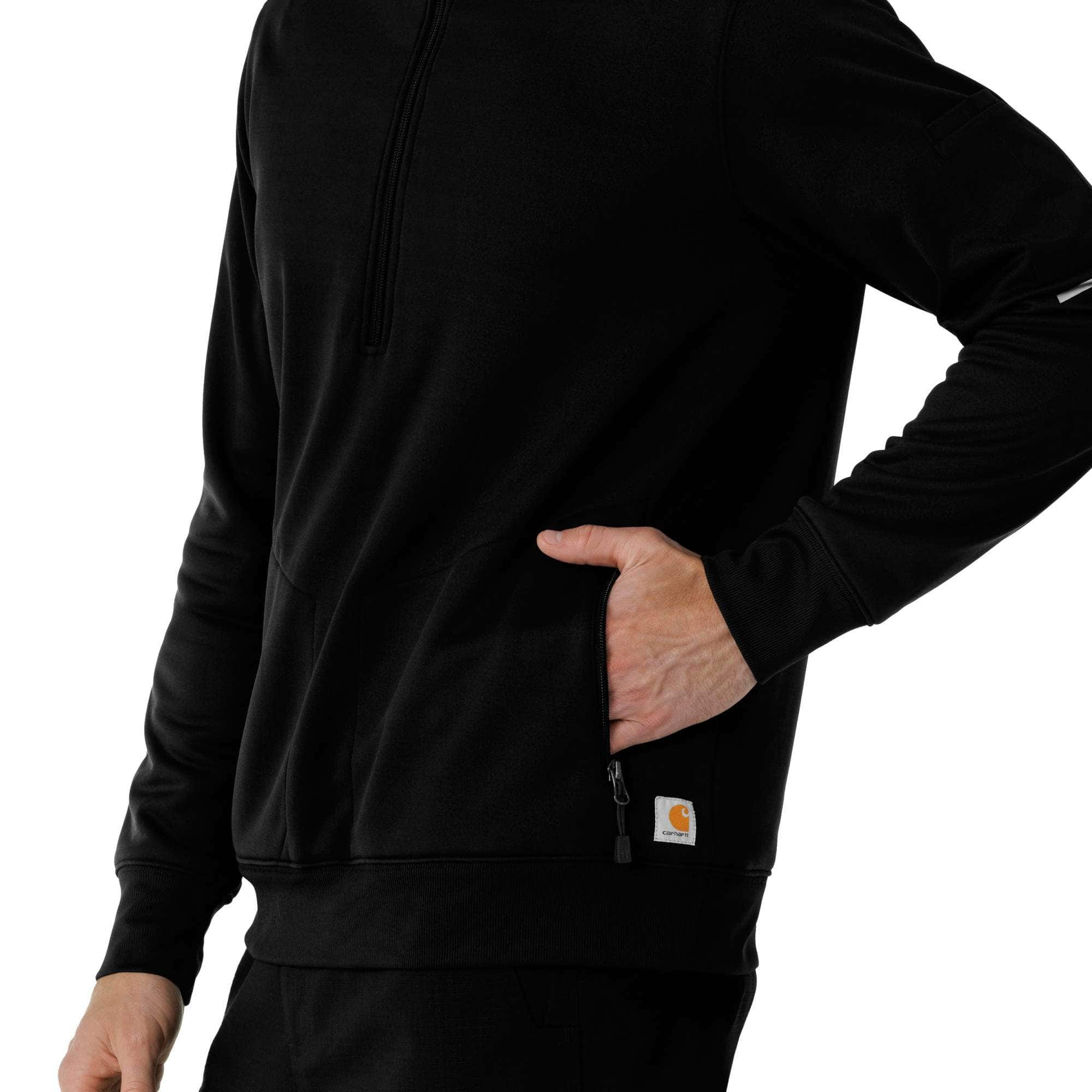 Rugged flex® rscu scrub half zip