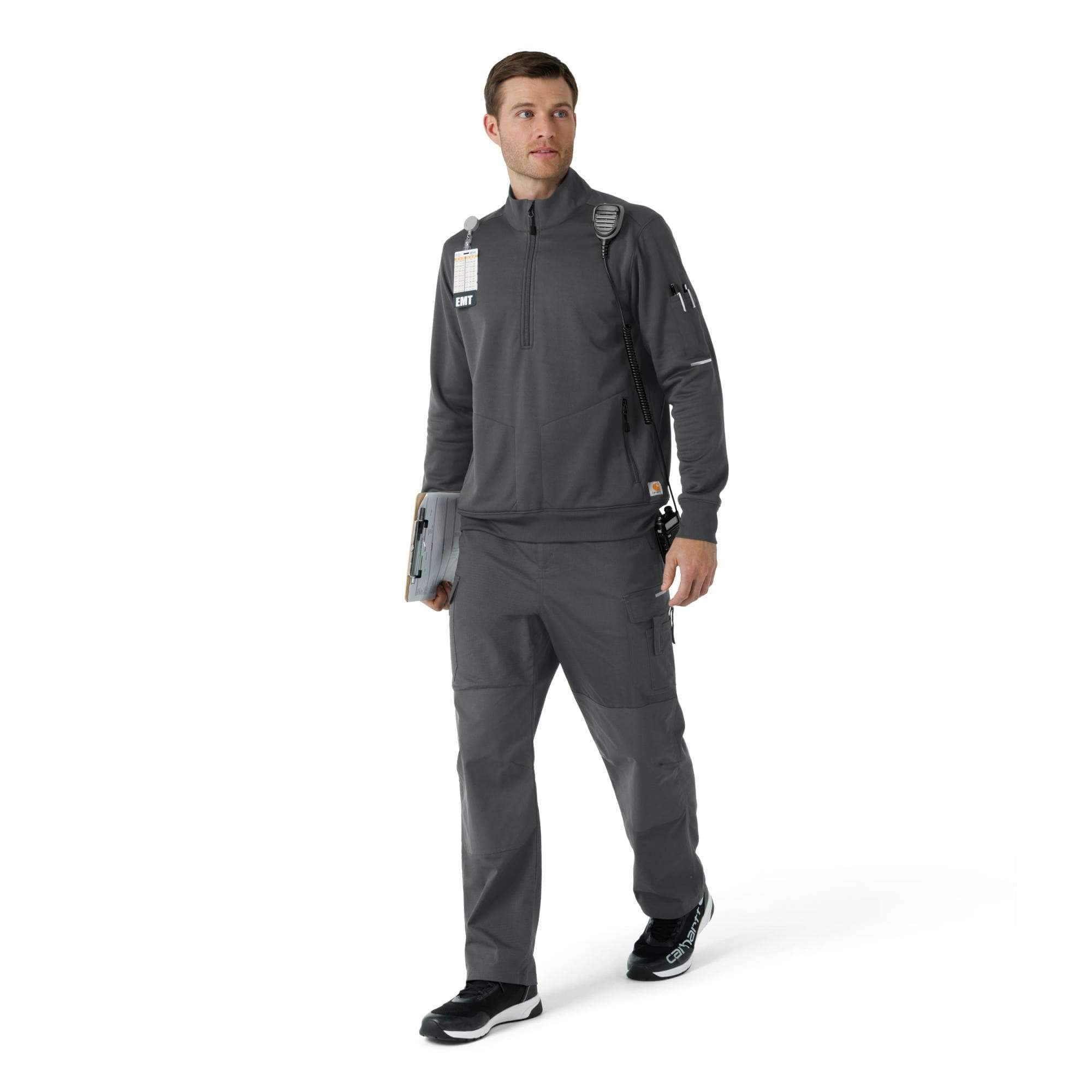 Rugged flex® rscu scrub half zip