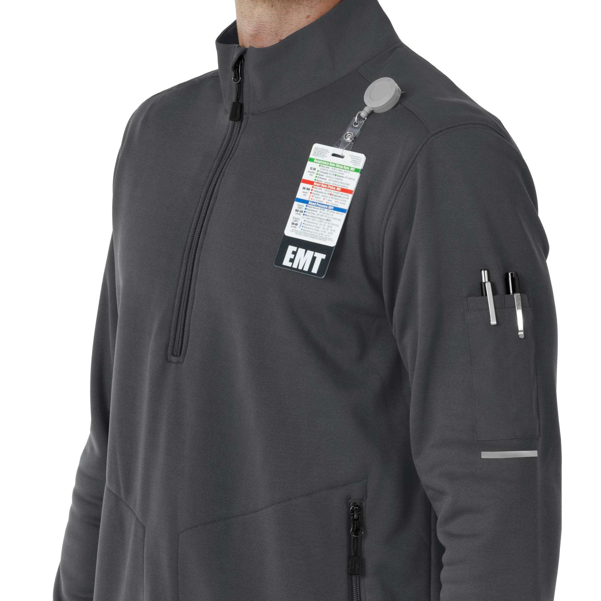 Rugged flex® rscu scrub half zip