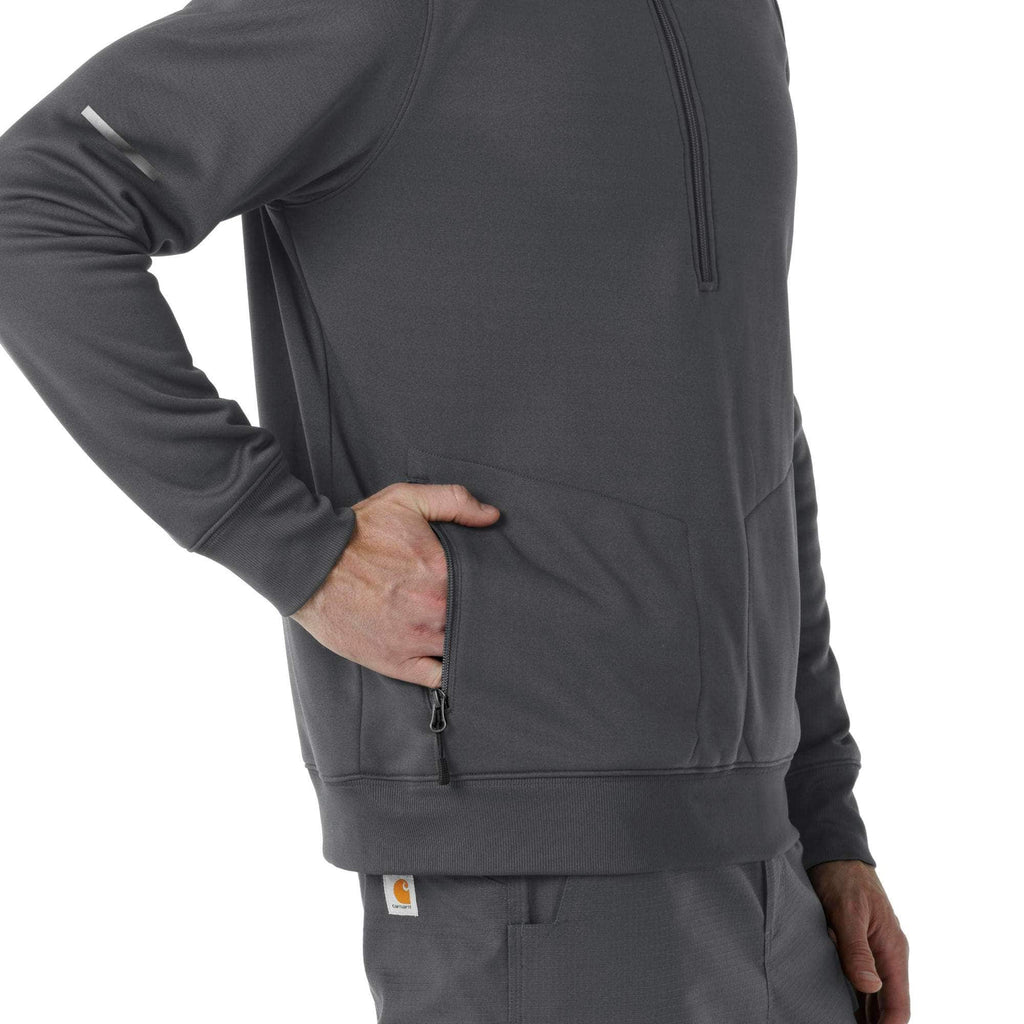 Rugged flex® rscu scrub half zip