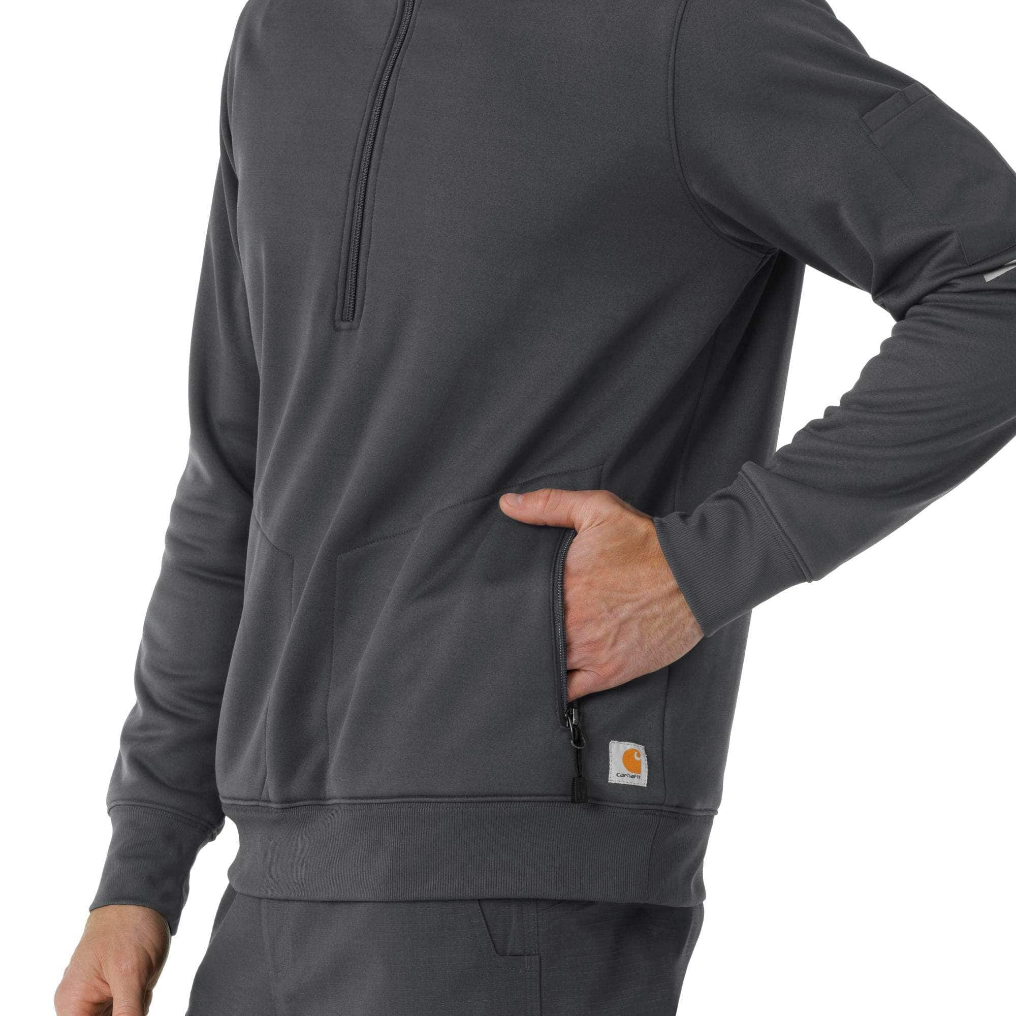 Rugged flex® rscu scrub half zip