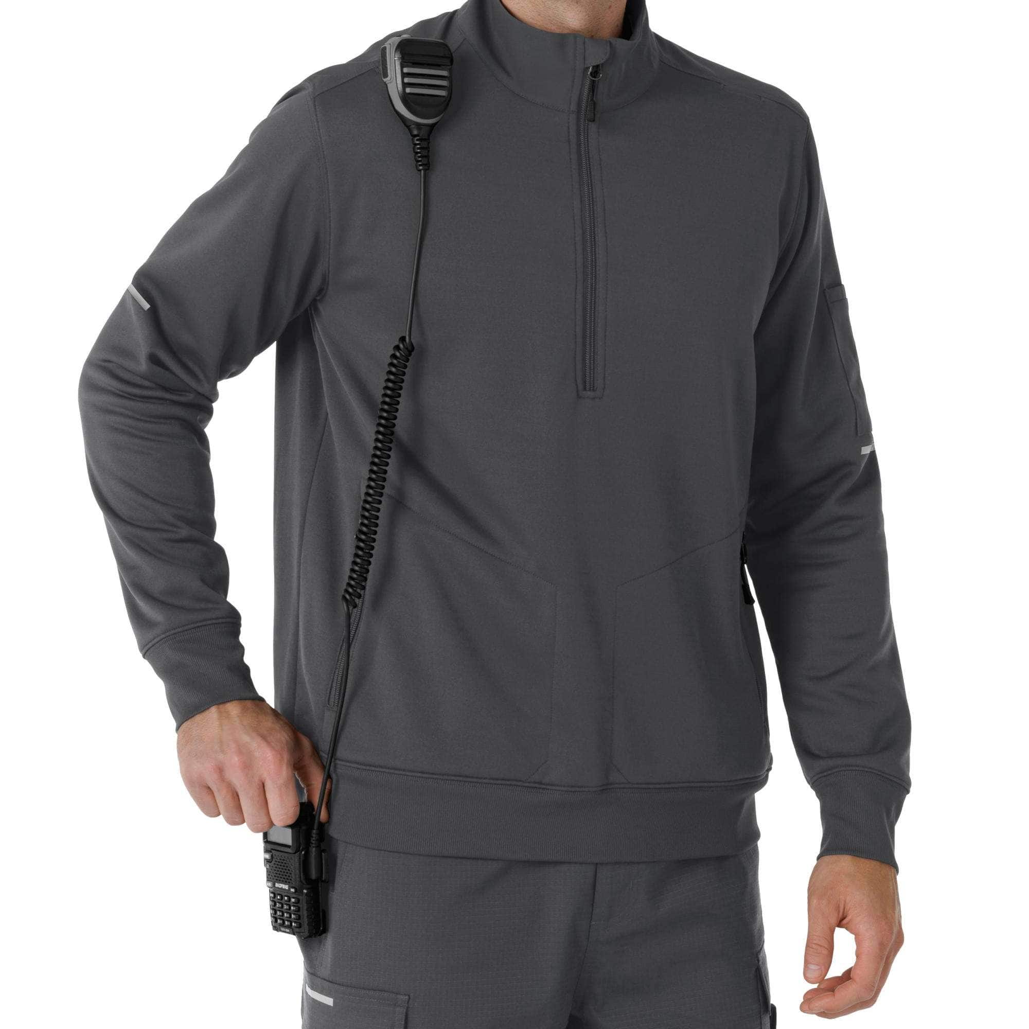 Rugged flex® rscu scrub half zip