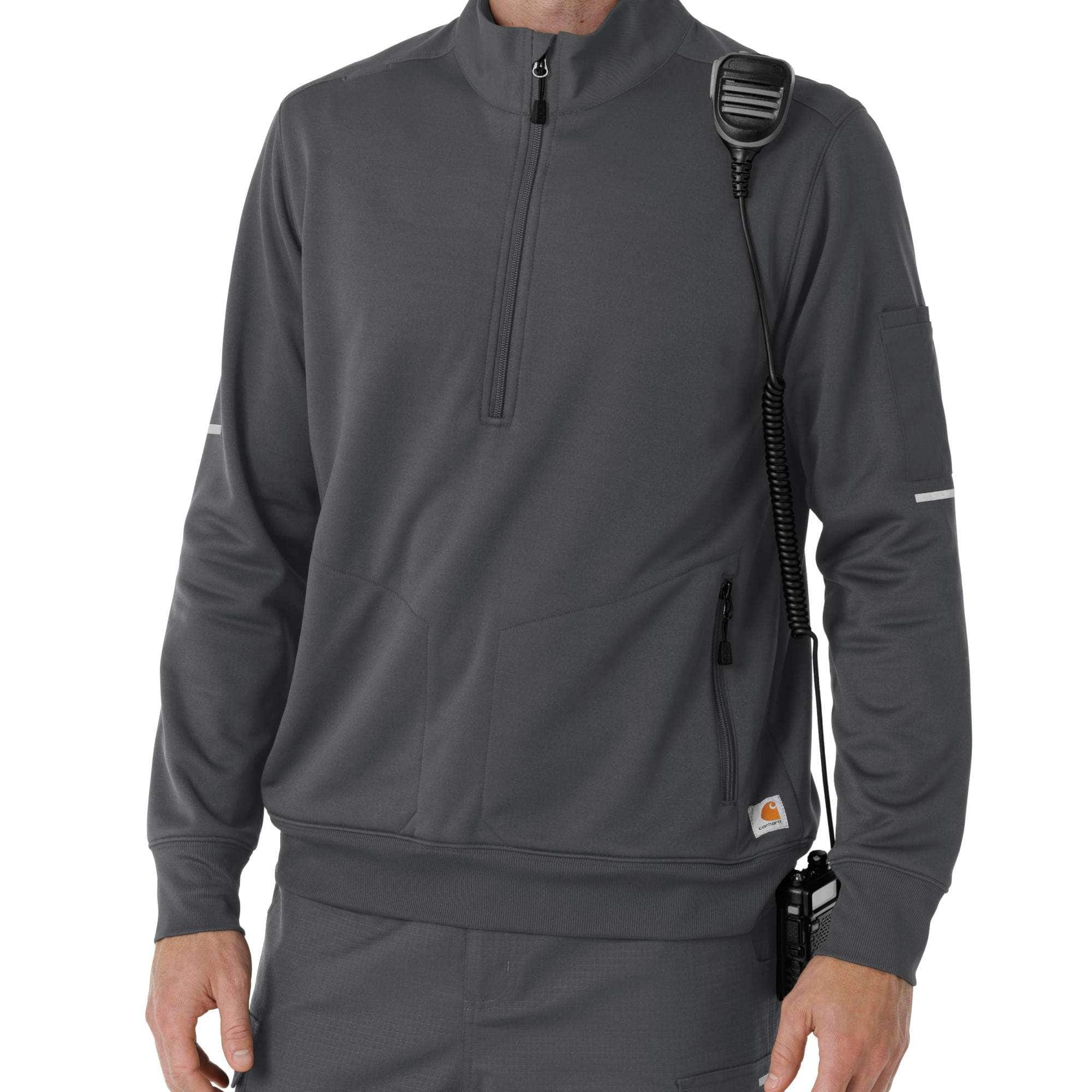 Rugged flex® rscu scrub half zip
