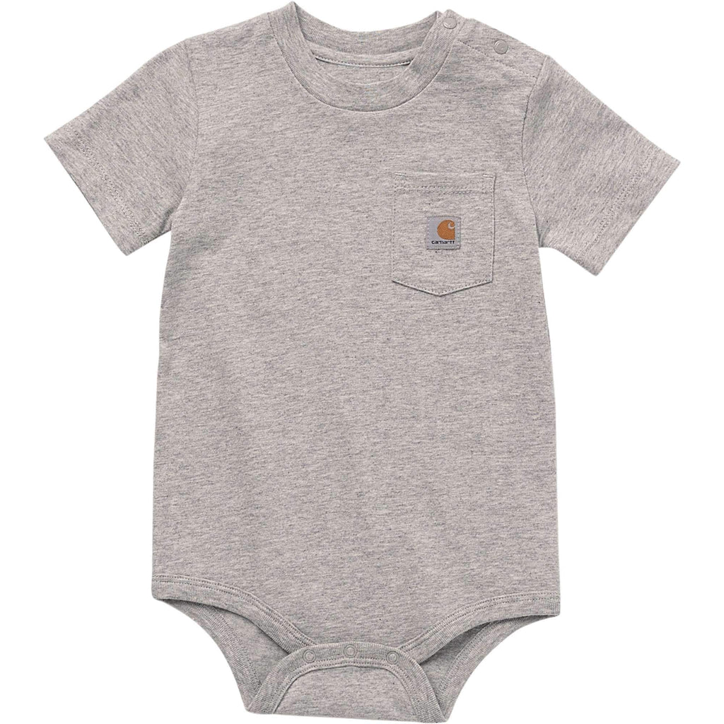 Kids' short sleeve pocket bodysuit (baby)