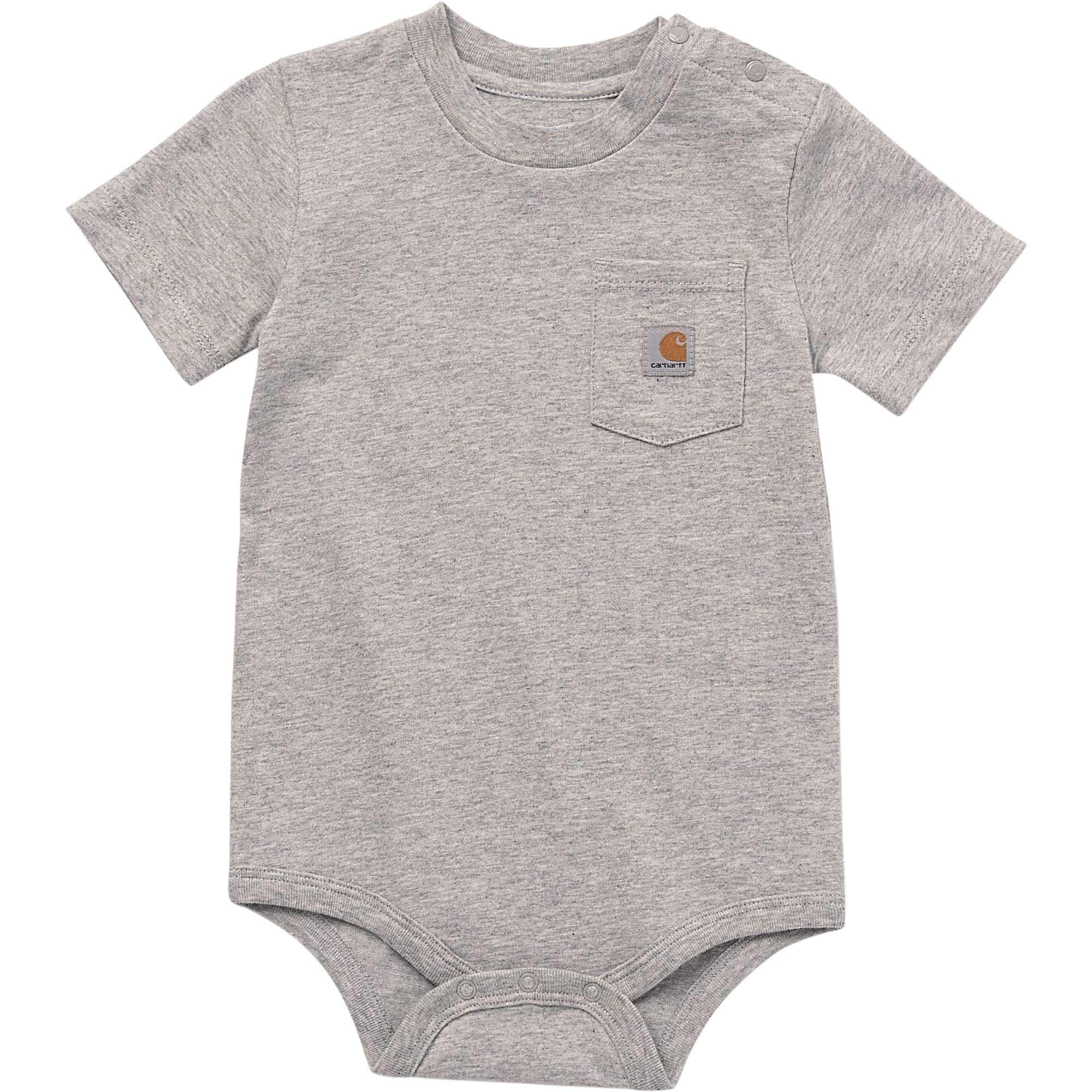 Kids' short sleeve pocket bodysuit (baby)