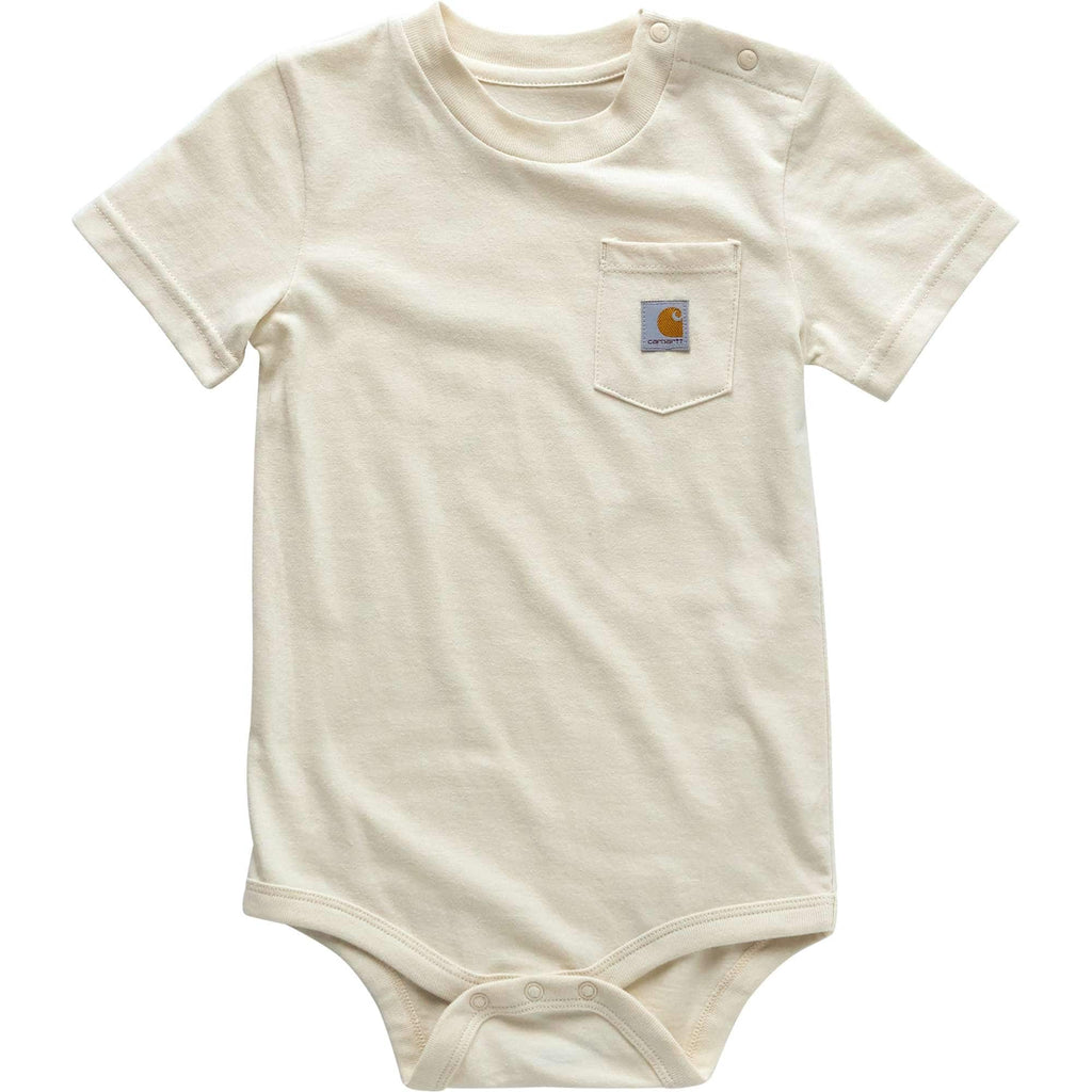 Kids' short sleeve pocket bodysuit (baby)