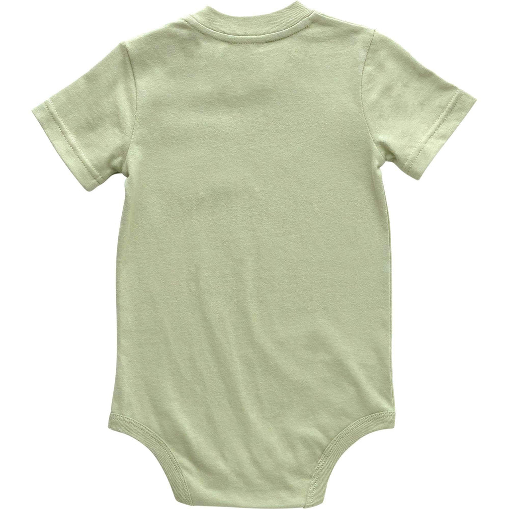 Kids' short sleeve pocket bodysuit (baby)