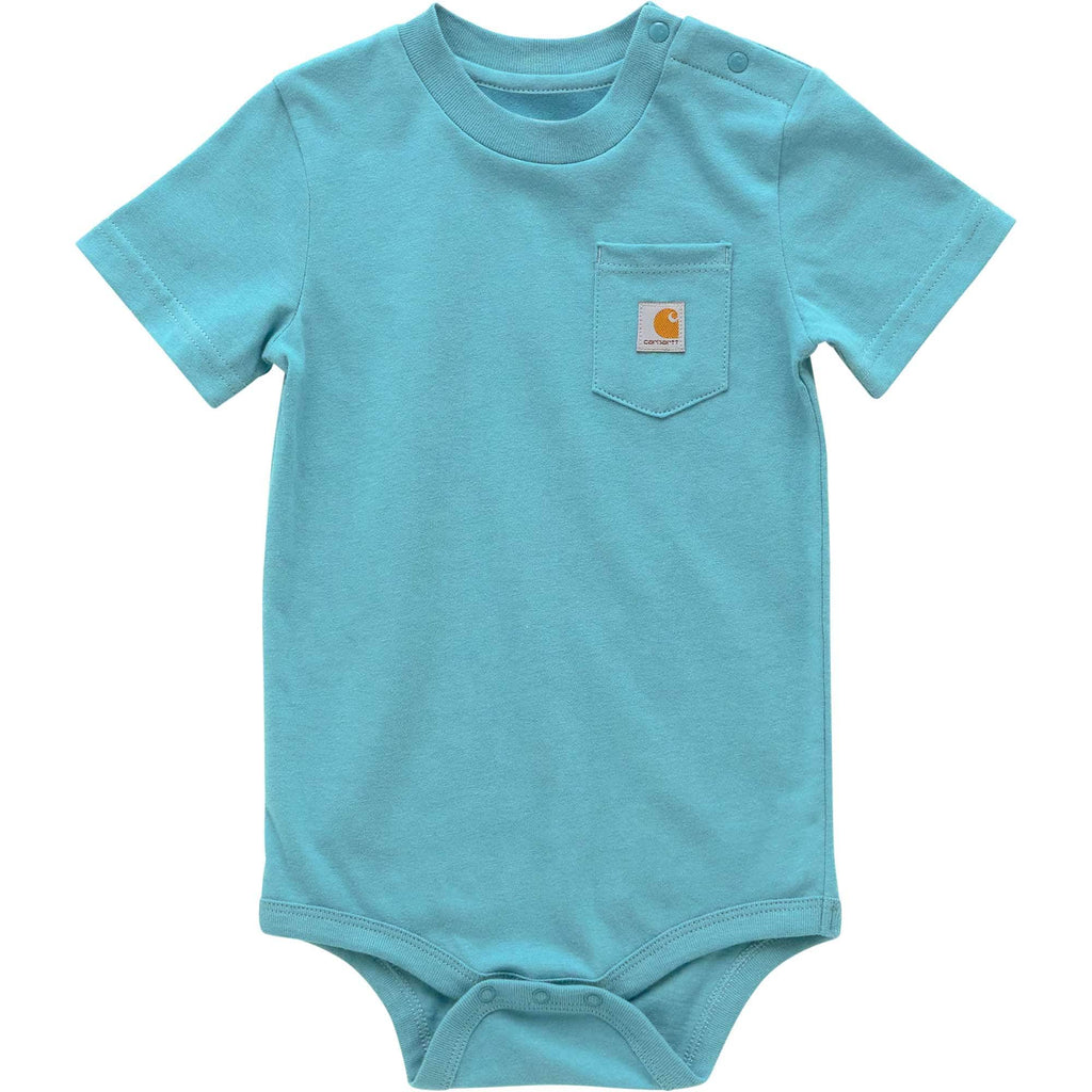 Kids' short sleeve pocket bodysuit (baby)