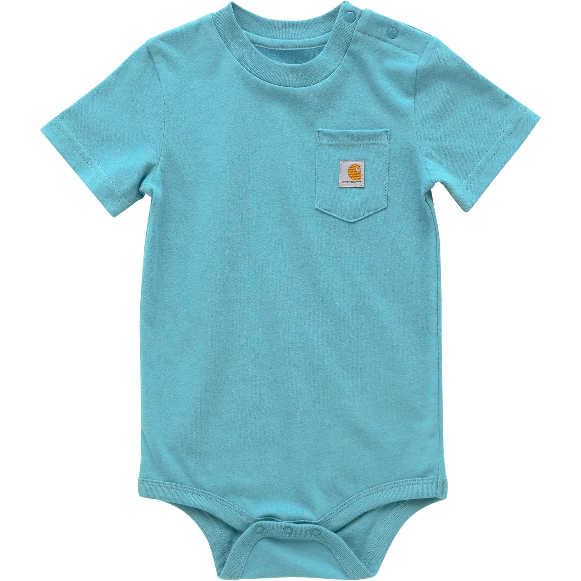 Kids' short sleeve pocket bodysuit (baby)