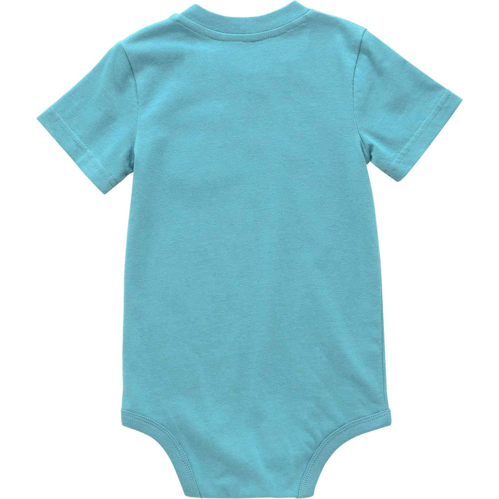 Kids' short sleeve pocket bodysuit (baby)