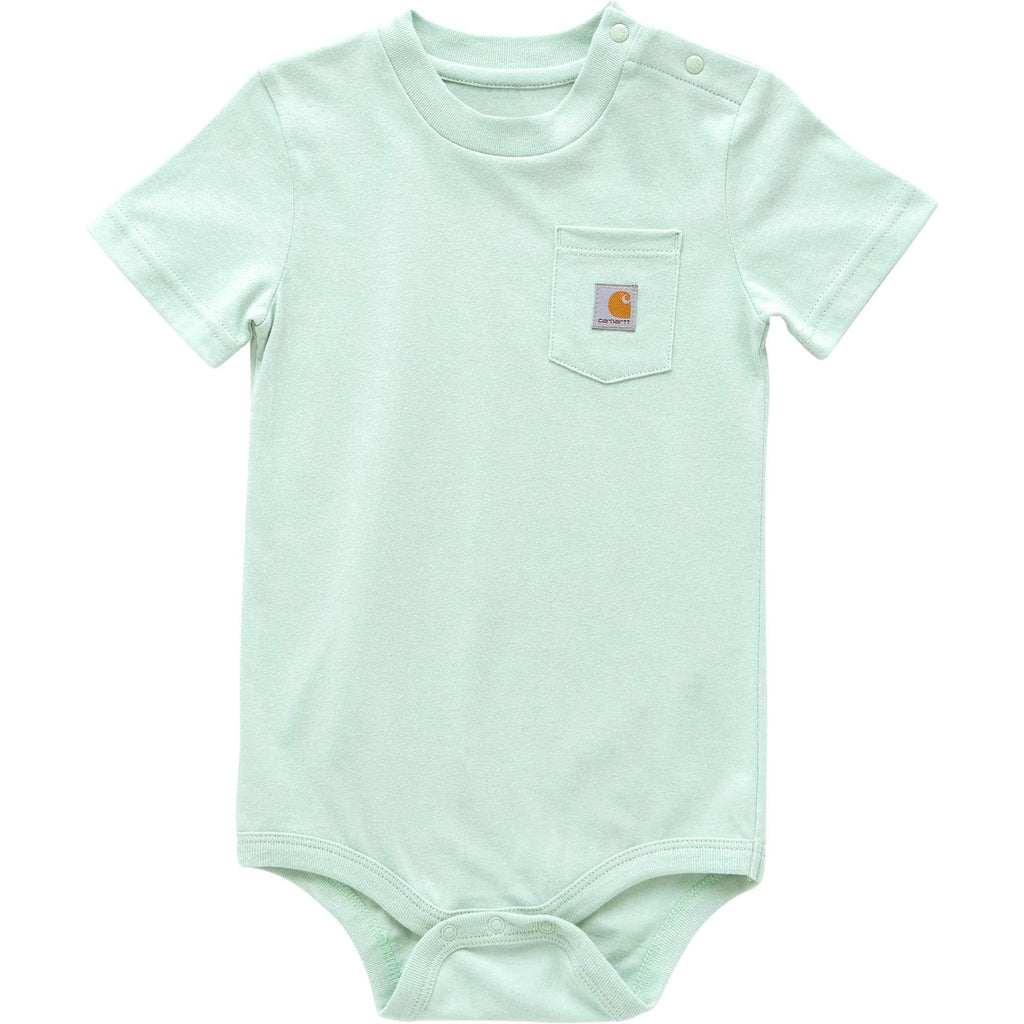 Kids' short sleeve pocket bodysuit (baby)