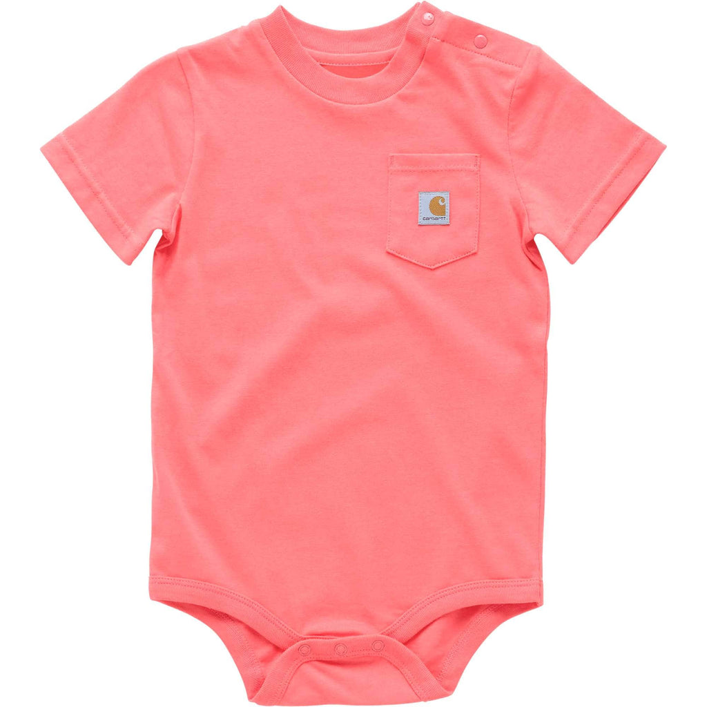 Kids' short sleeve pocket bodysuit (baby)