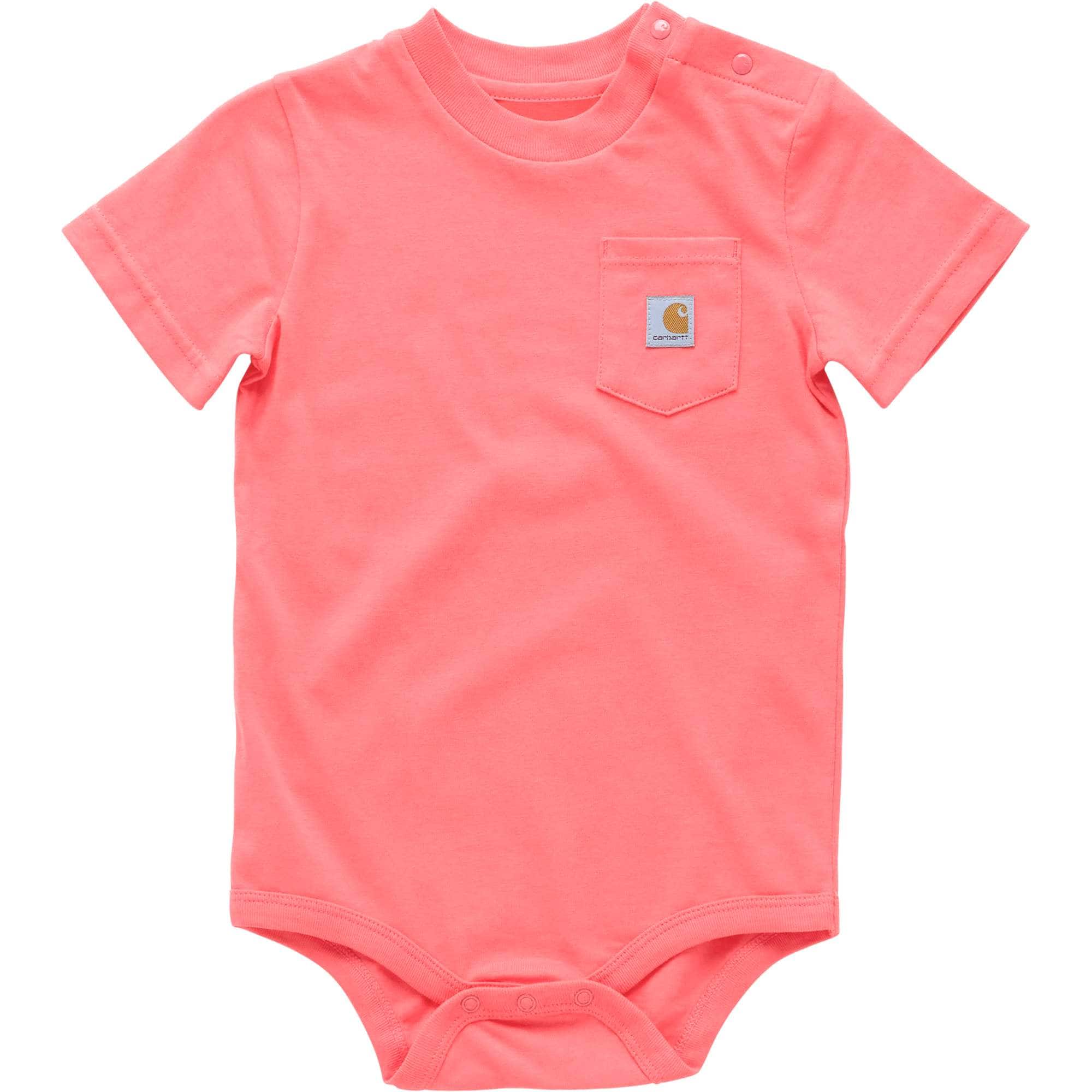 Kids' short sleeve pocket bodysuit (baby)