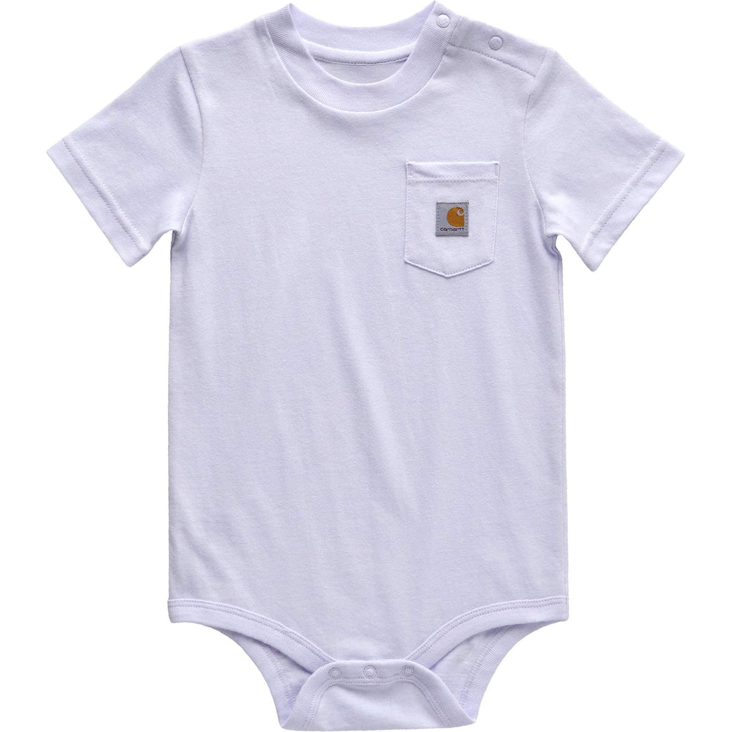 Kids' short sleeve pocket bodysuit (baby)