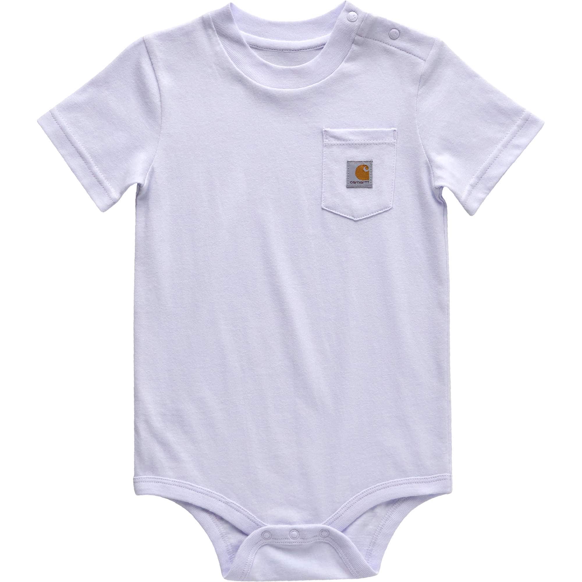 Kids' short sleeve pocket bodysuit (baby)