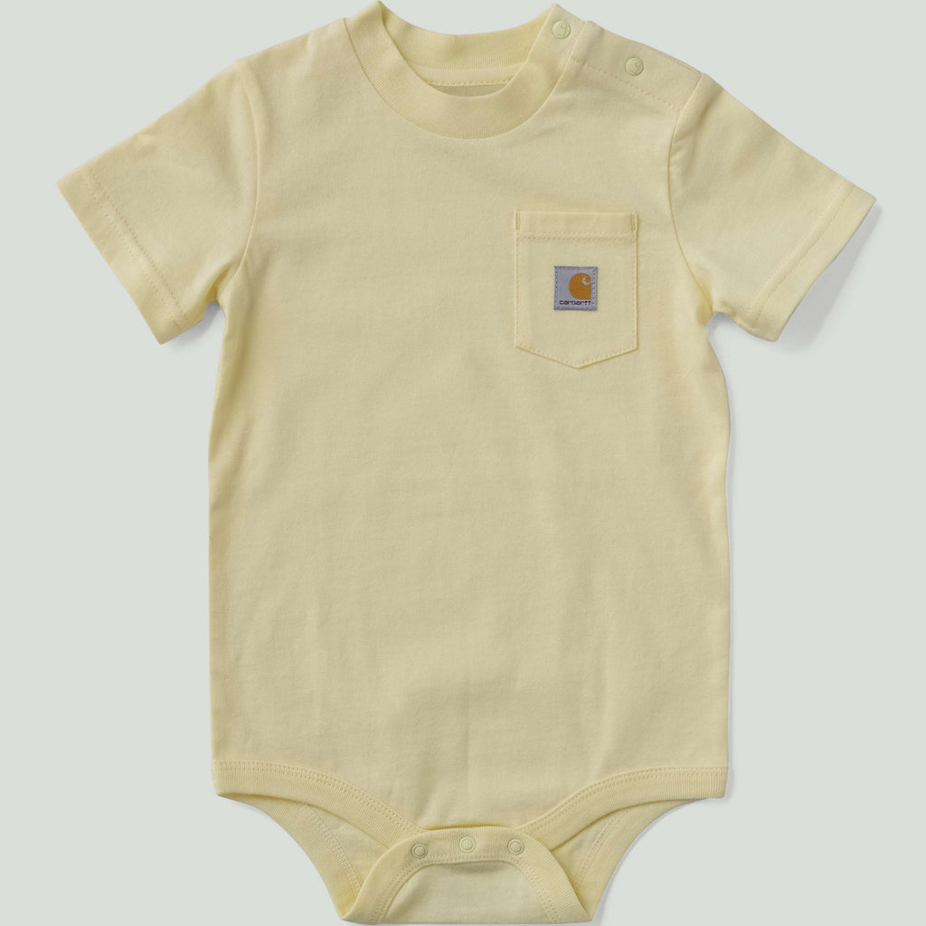 Kids' short sleeve pocket bodysuit (baby)