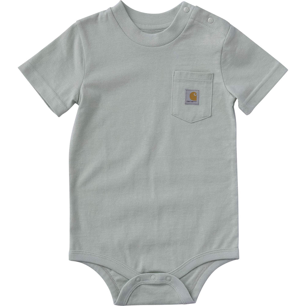 Kids' short sleeve pocket bodysuit (baby)