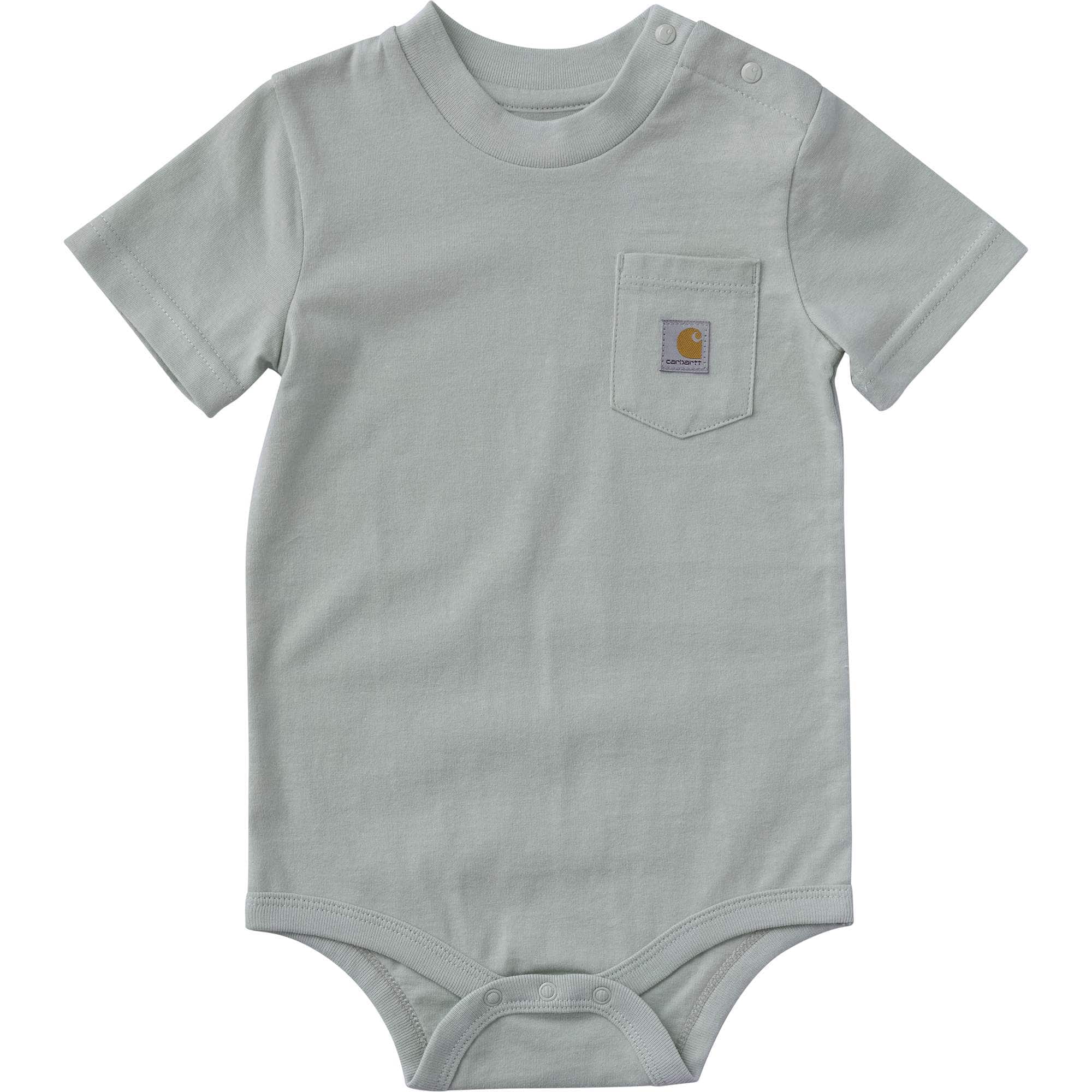 Kids' short sleeve pocket bodysuit (baby)