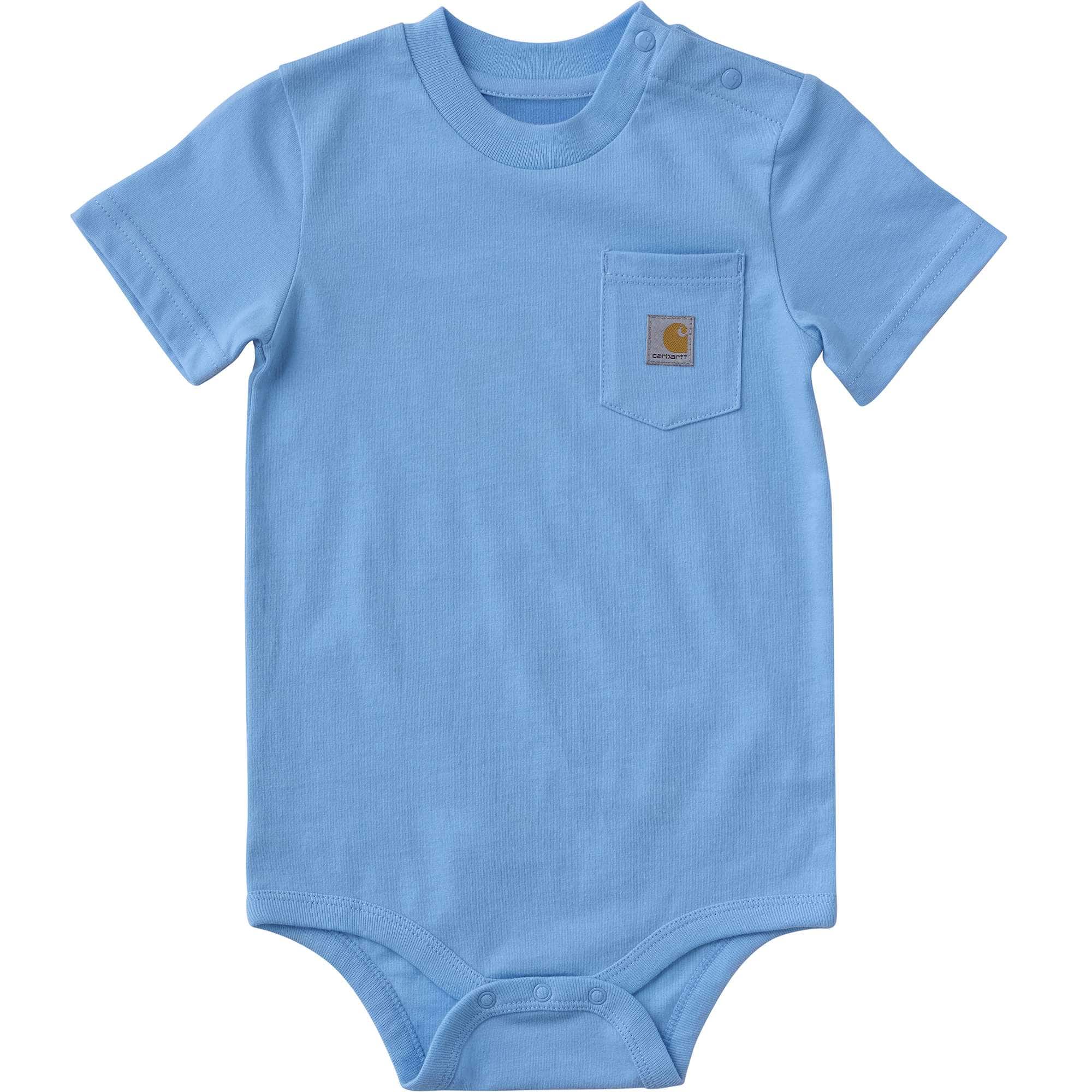 Kids' short sleeve pocket bodysuit (baby)