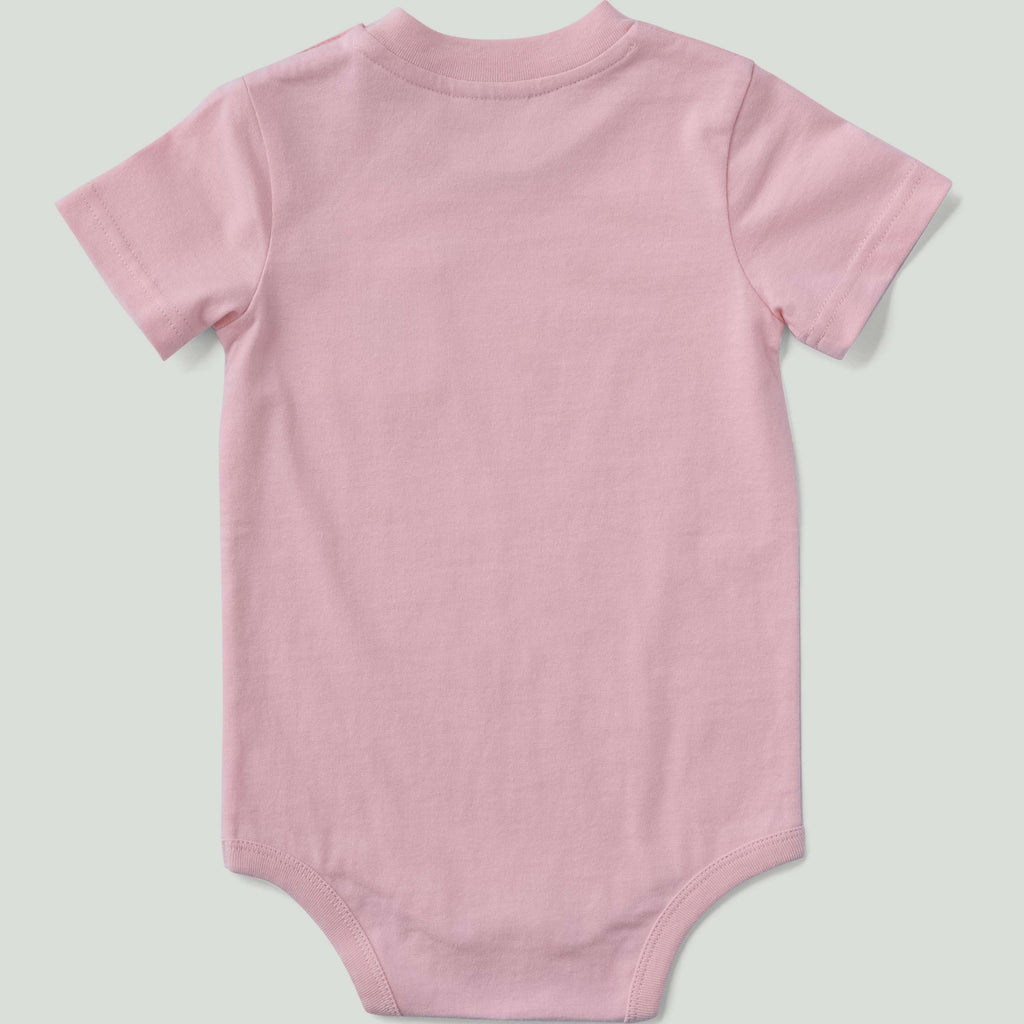 Kids' short sleeve pocket bodysuit (baby)