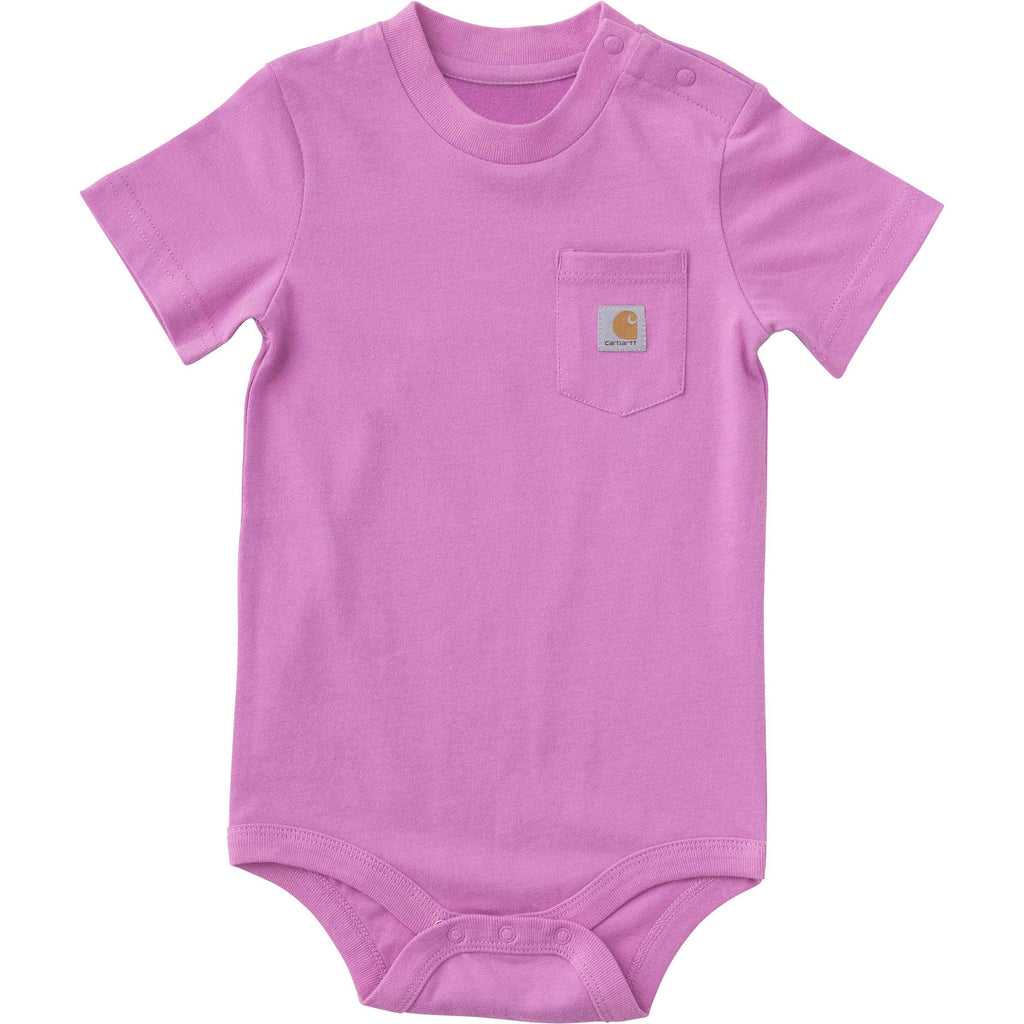 Kids' short sleeve pocket bodysuit (baby)