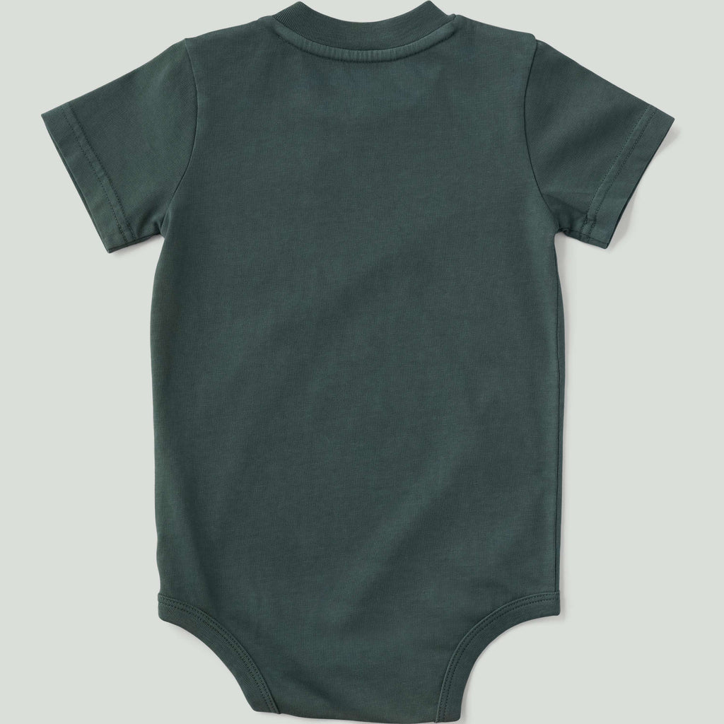 Boys' short sleeve pocket bodysuit (baby)