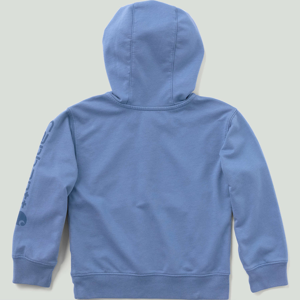 Kids' long sleeve re-engineered garment dye half-zip sweatshirt  (baby/toddler)