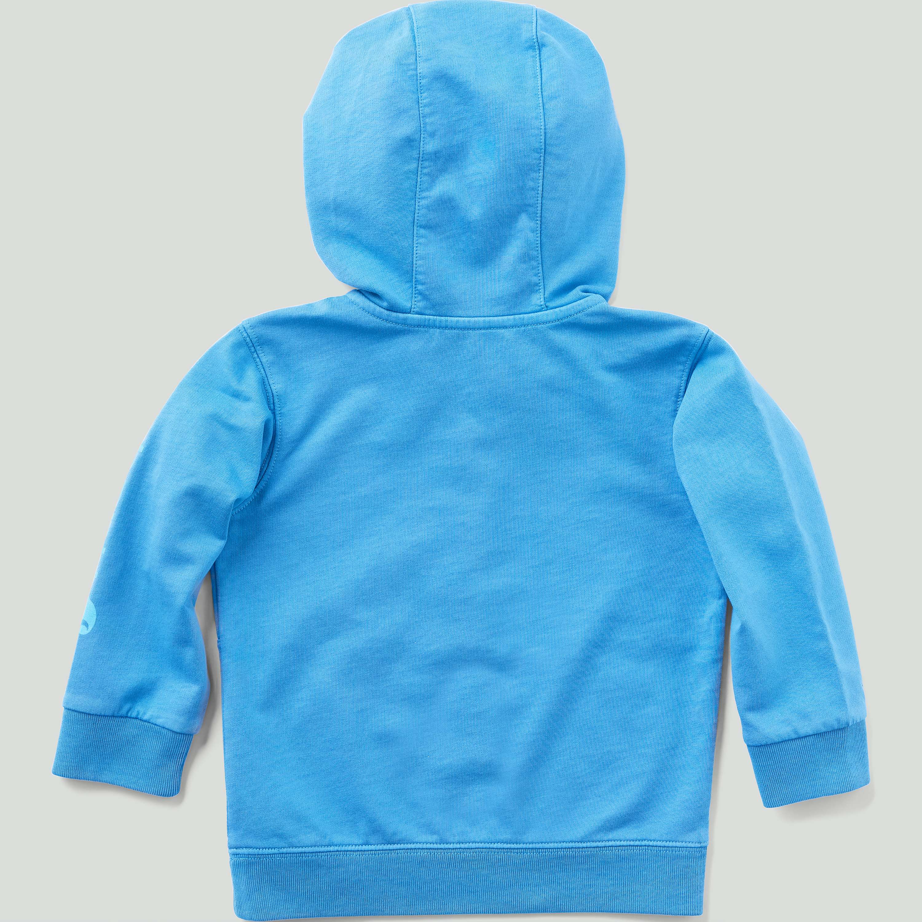 Kids' long sleeve re-engineered garment dye half-zip sweatshirt  (baby/toddler)