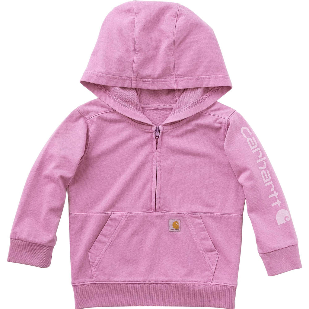 Kids' long sleeve re-engineered garment dye half-zip sweatshirt  (baby/toddler)