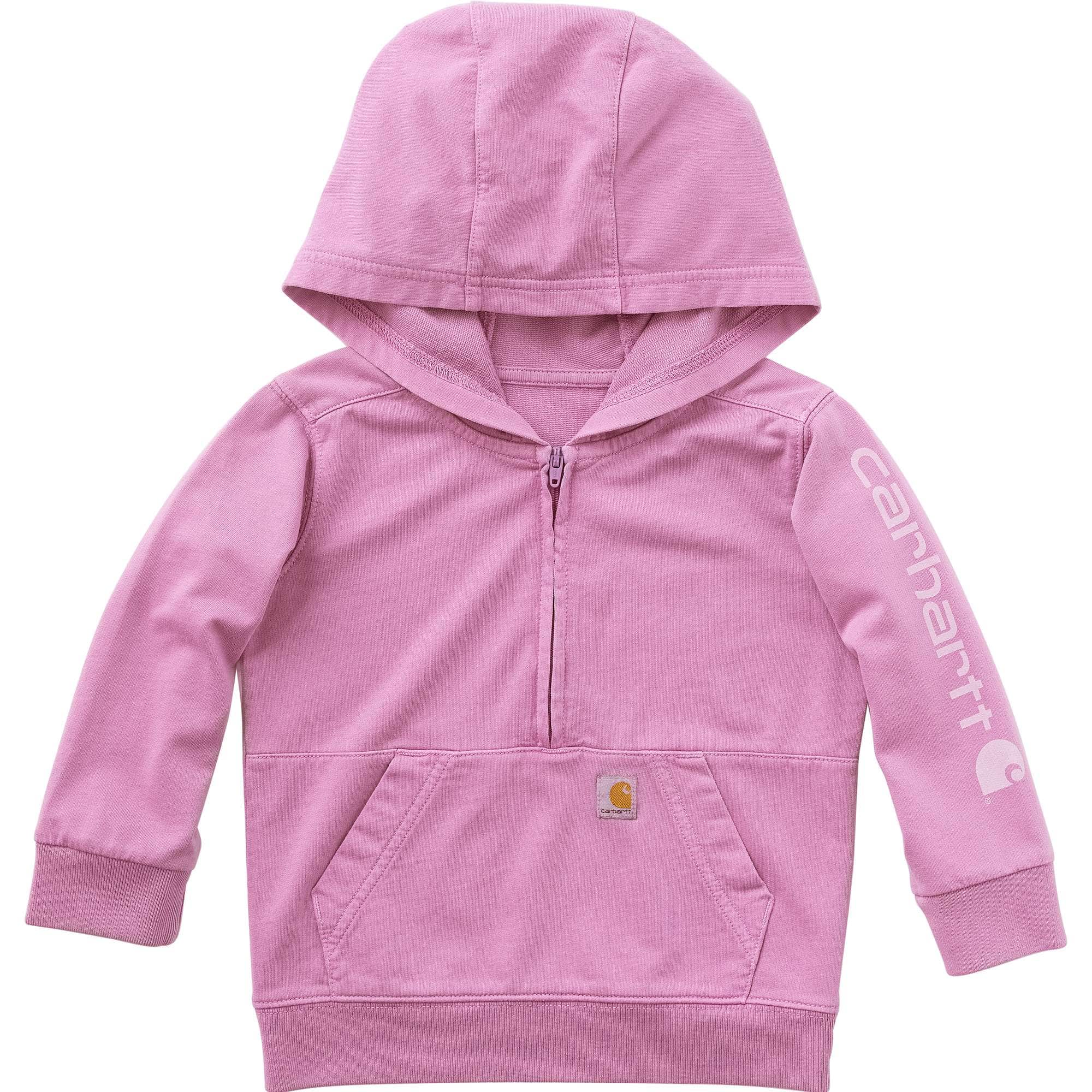 Kids' long sleeve re-engineered garment dye half-zip sweatshirt  (baby/toddler)