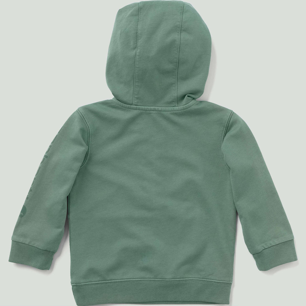 Kids' long sleeve re-engineered garment dye half-zip sweatshirt  (baby/toddler)